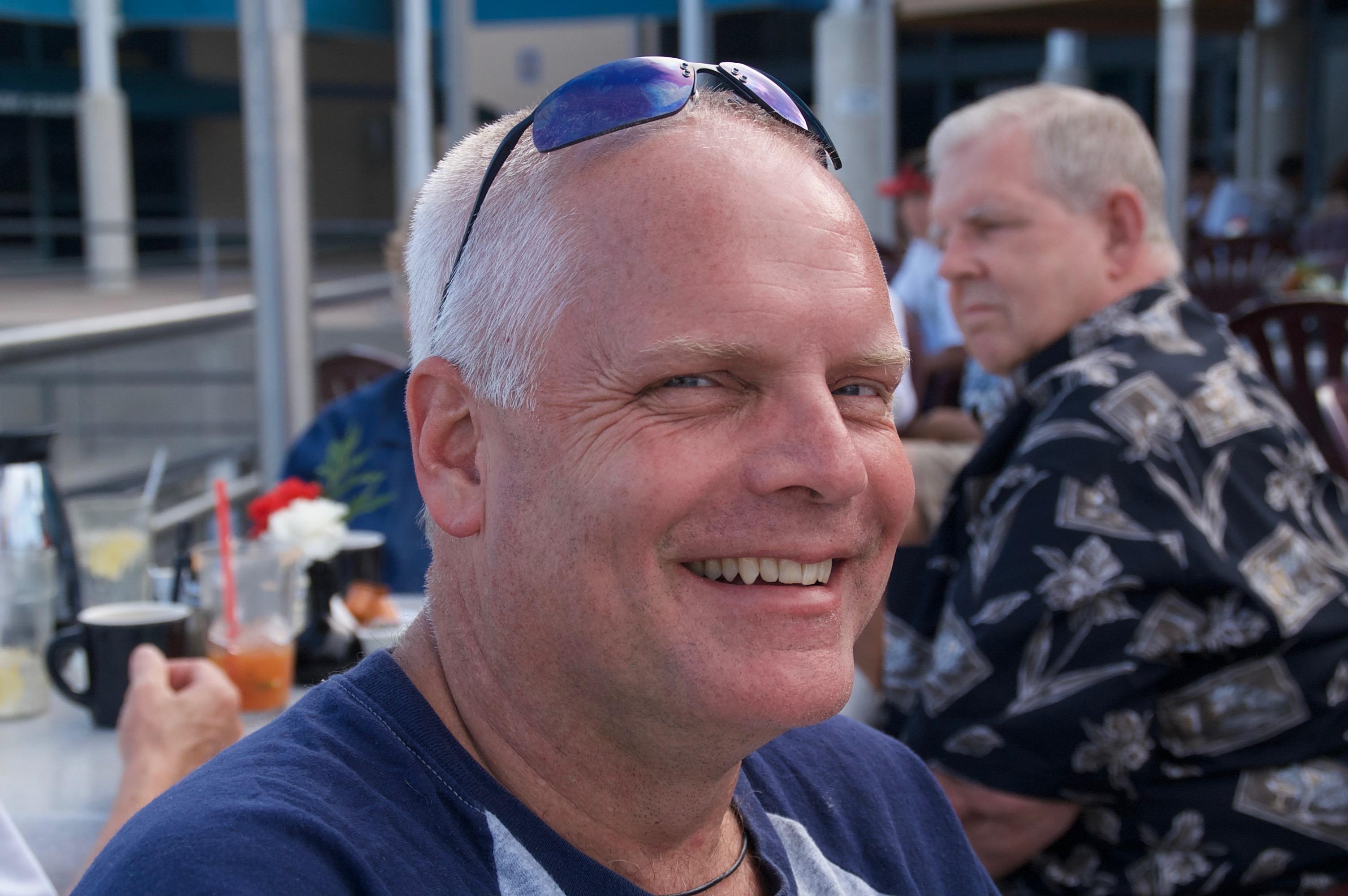 You could see the ocean from …