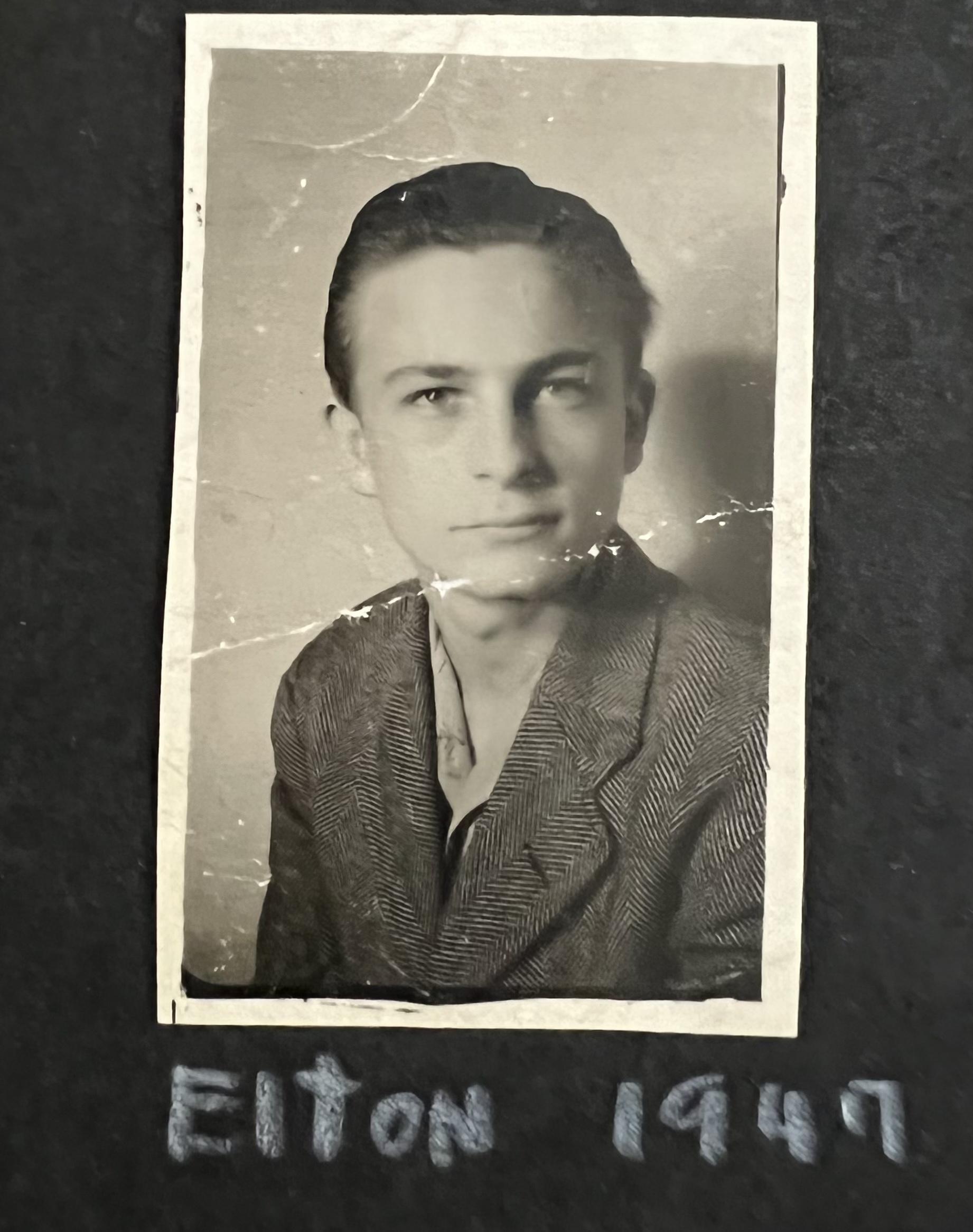 Grandpa’s school photo, 14 ye…
