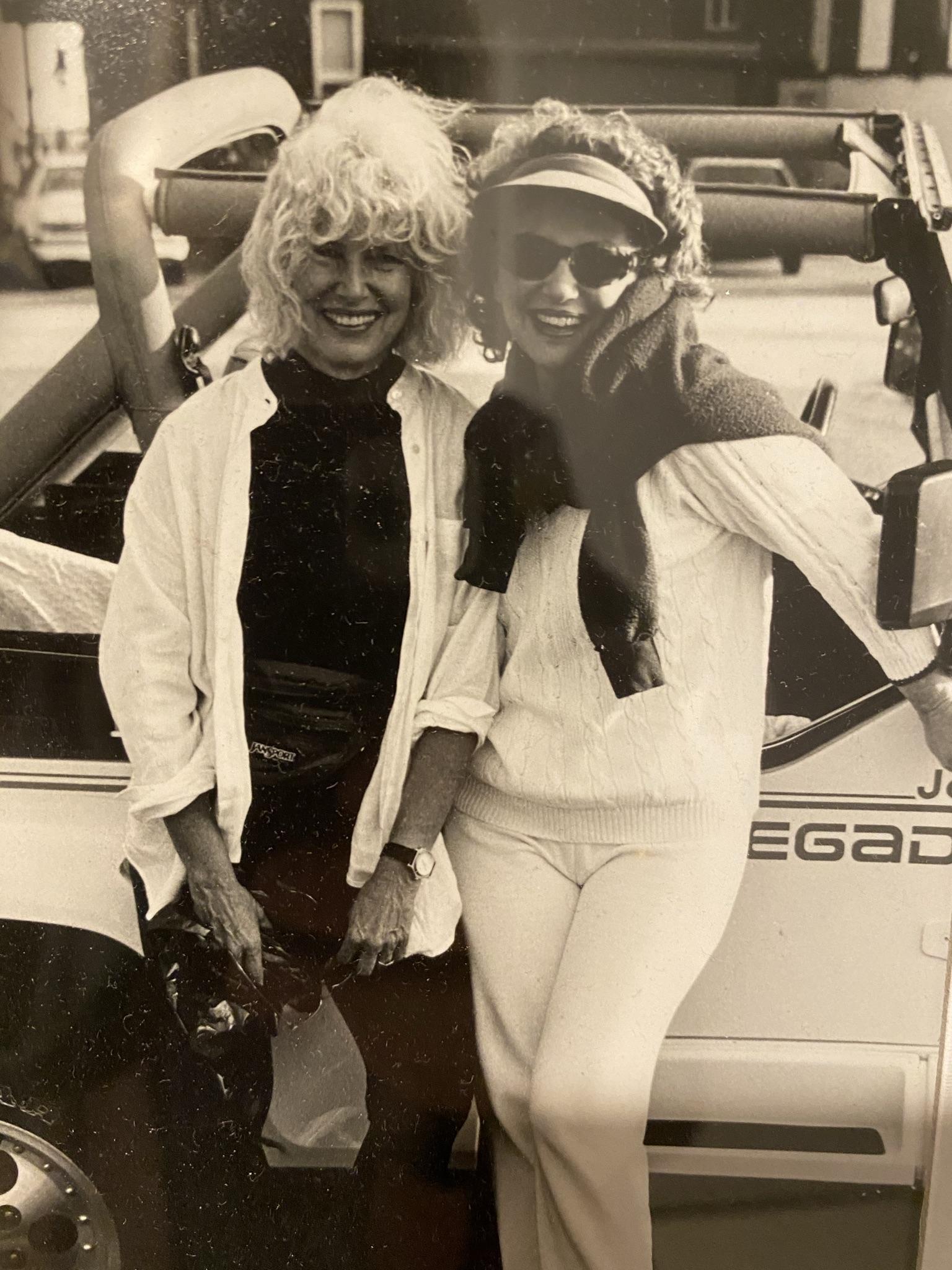 Mom and Aunt Vic summer fun