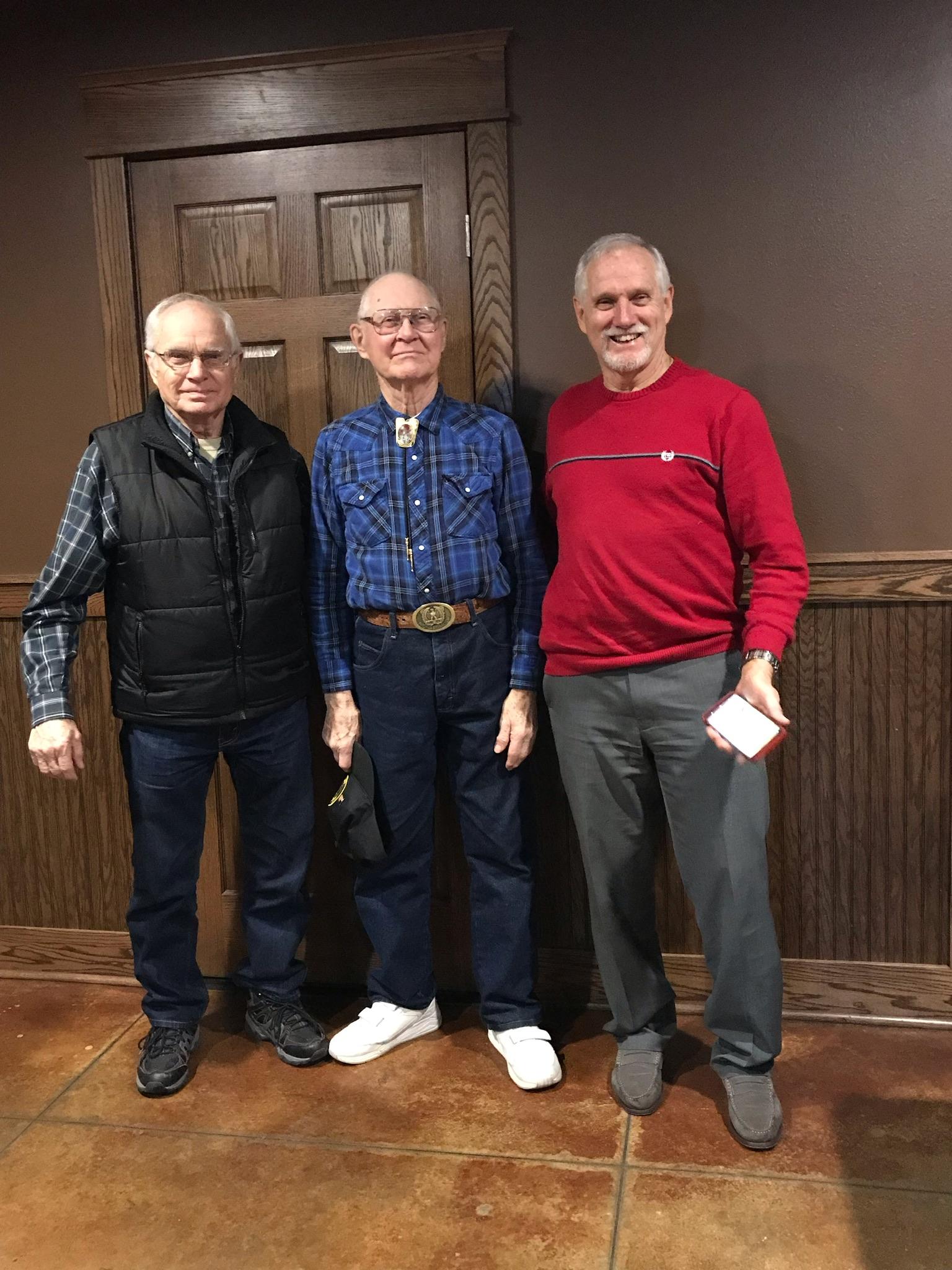Ken and 2 of his 3 brothers.