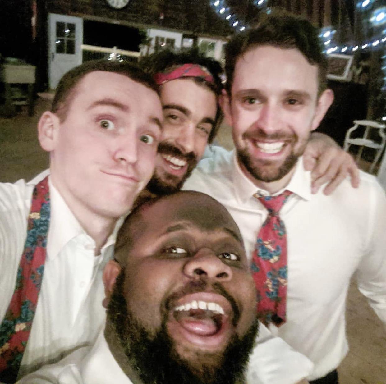 Brandon at the happiest day o…