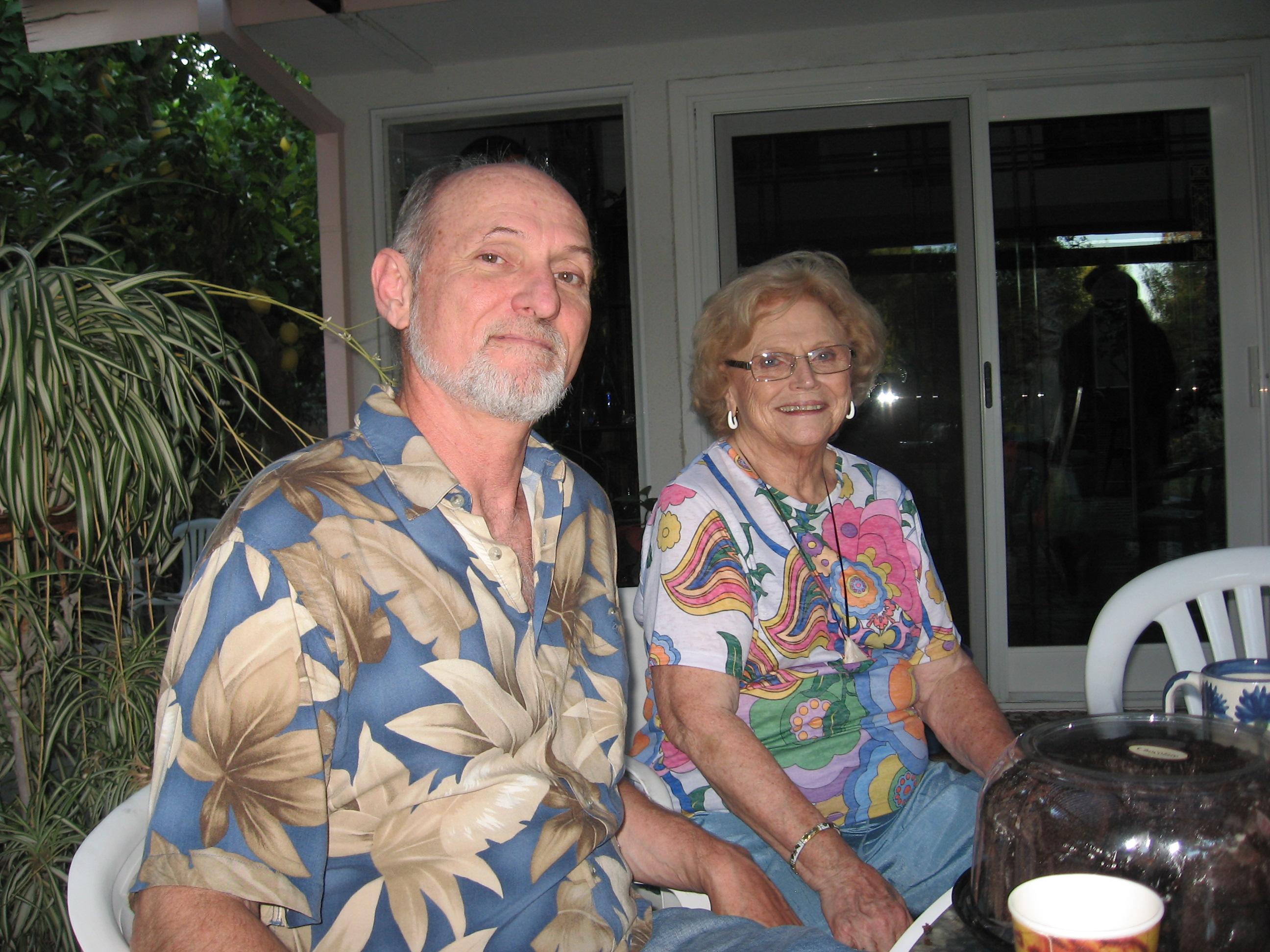 Michael and his mom