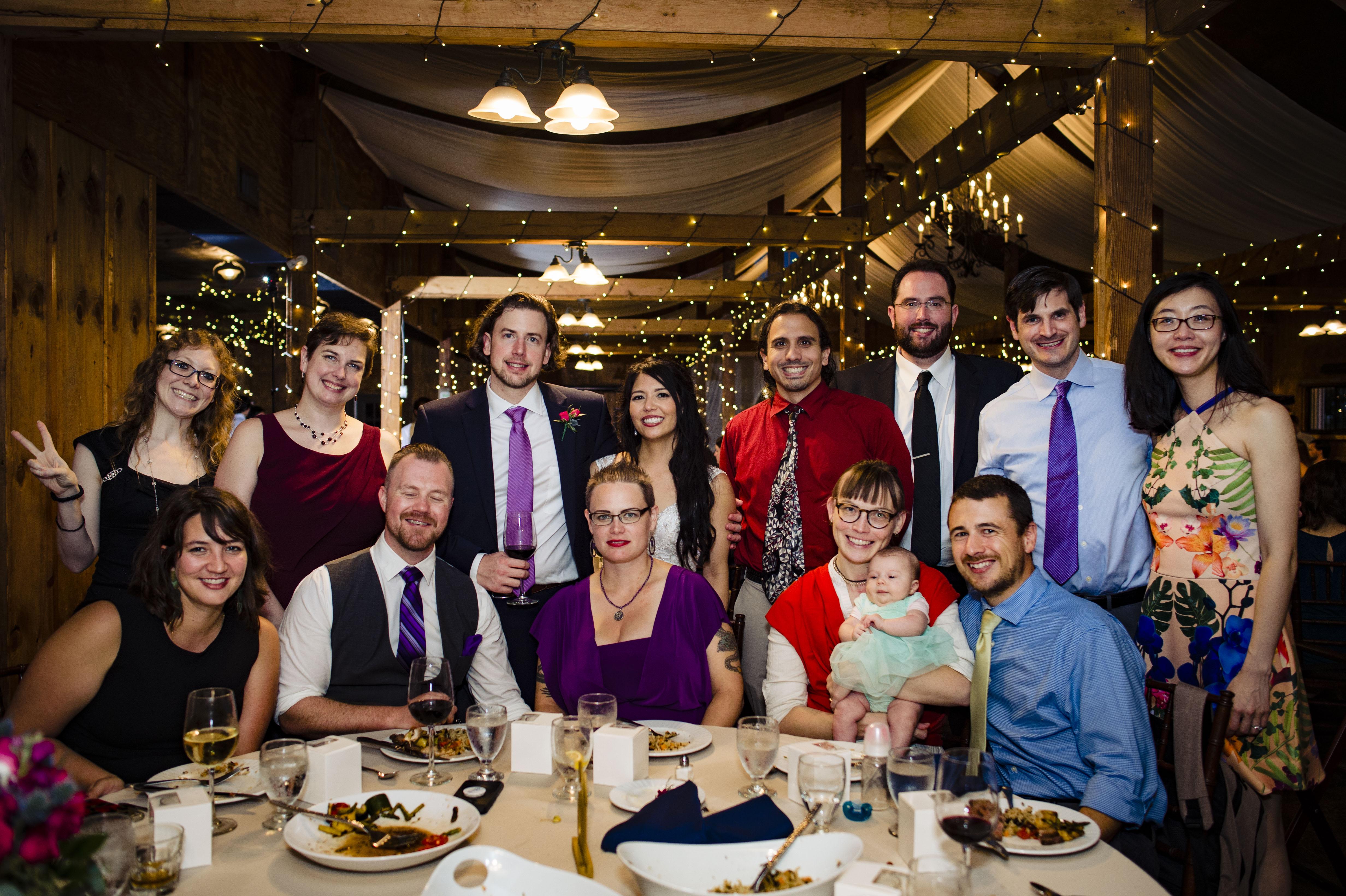 Matt with friends at Dan and …