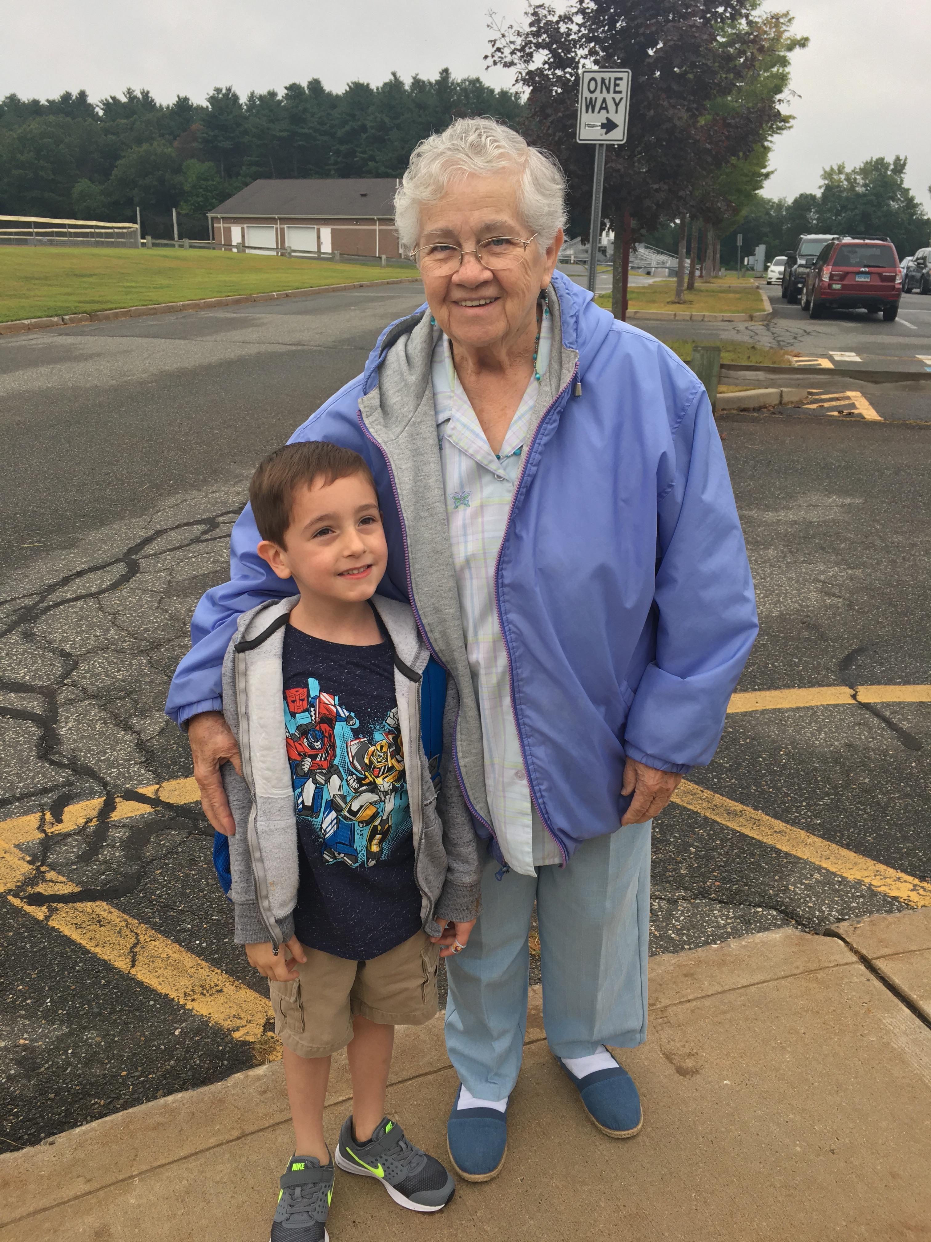 Waiting for the school bus! S…