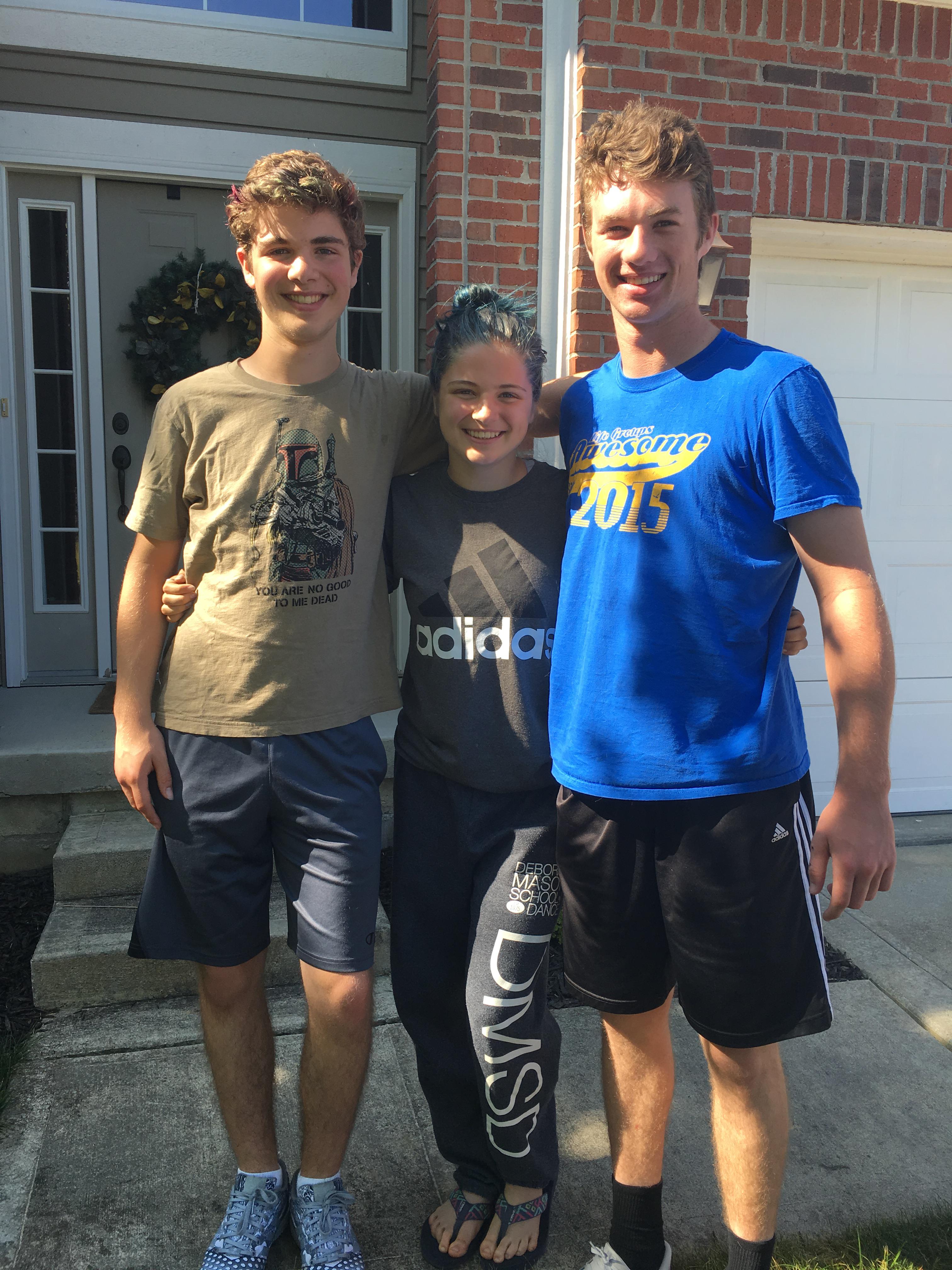 Lynus, Astrid and Clay