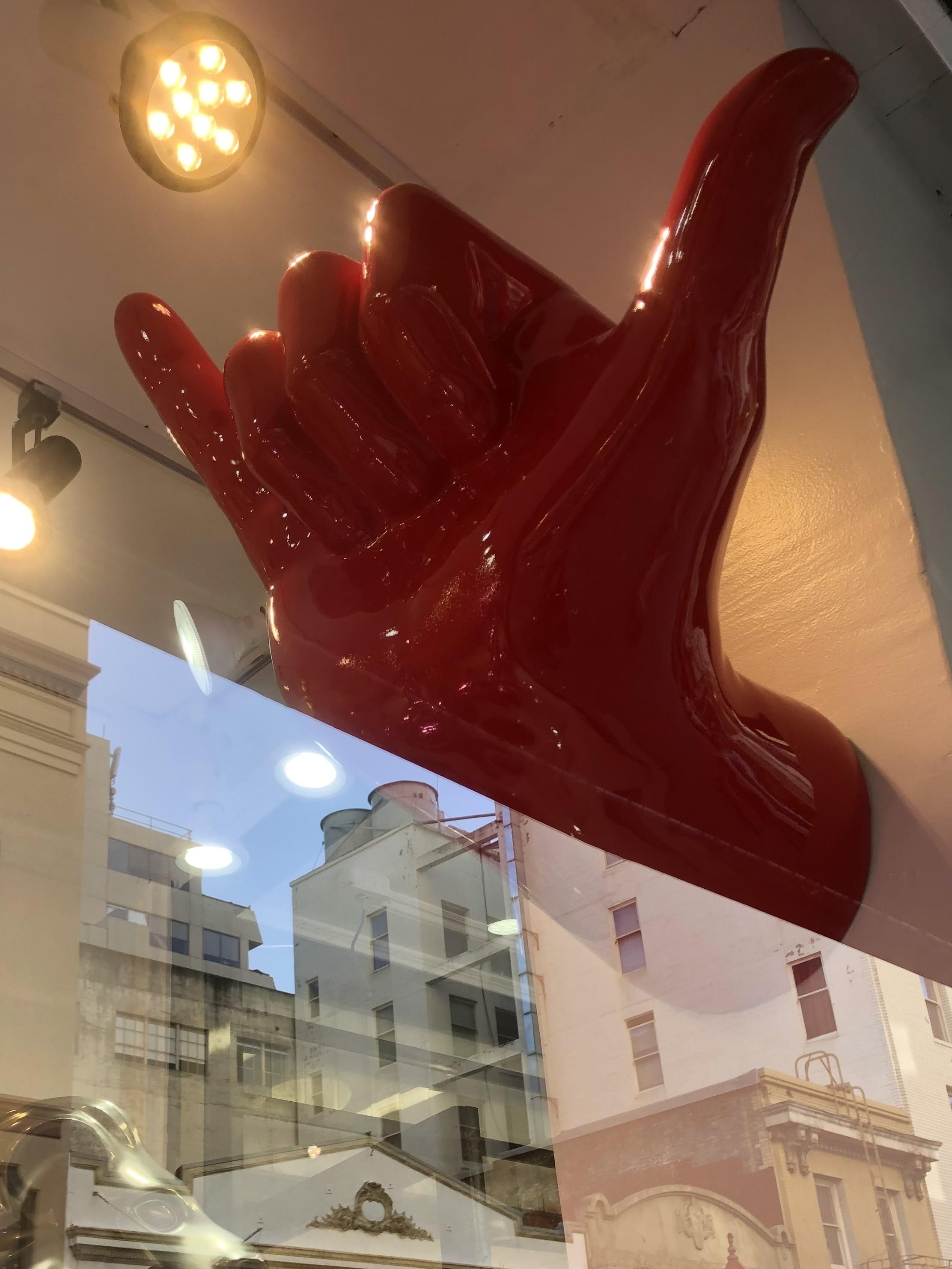“Hey, friend. Why so sad. Smi…