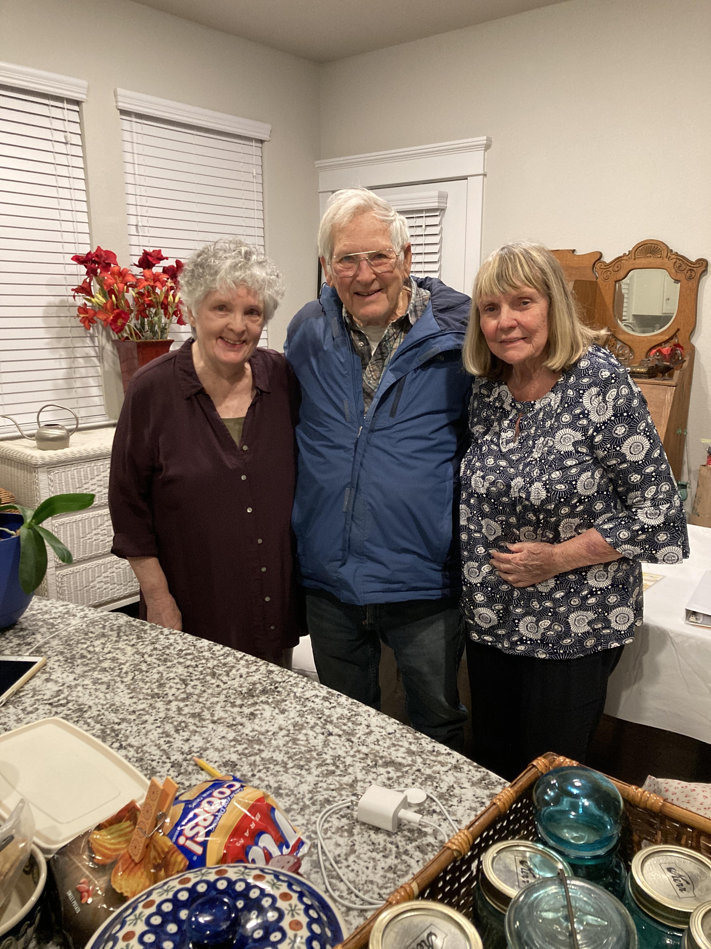 Visit from Paul and partner.