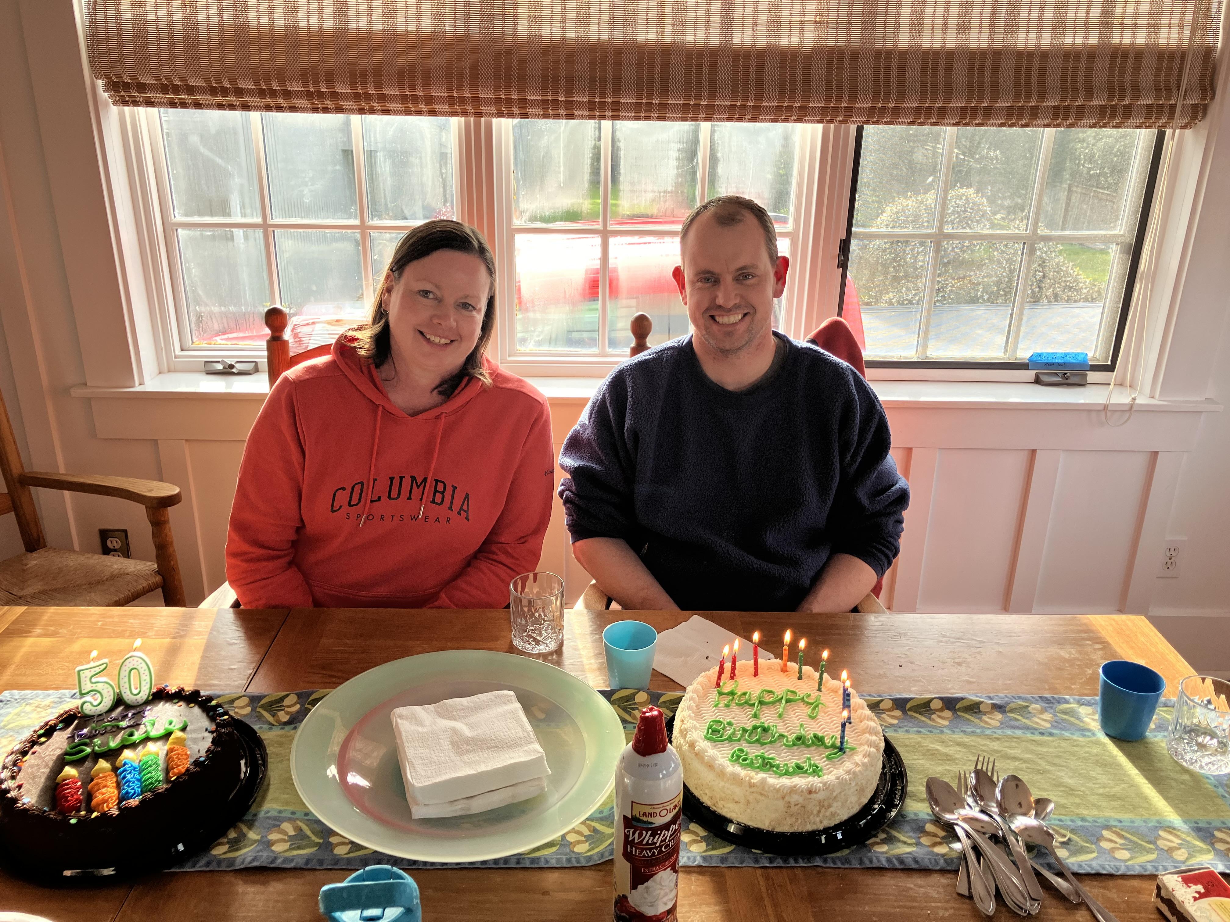 Celebrating Susie and Patrick…