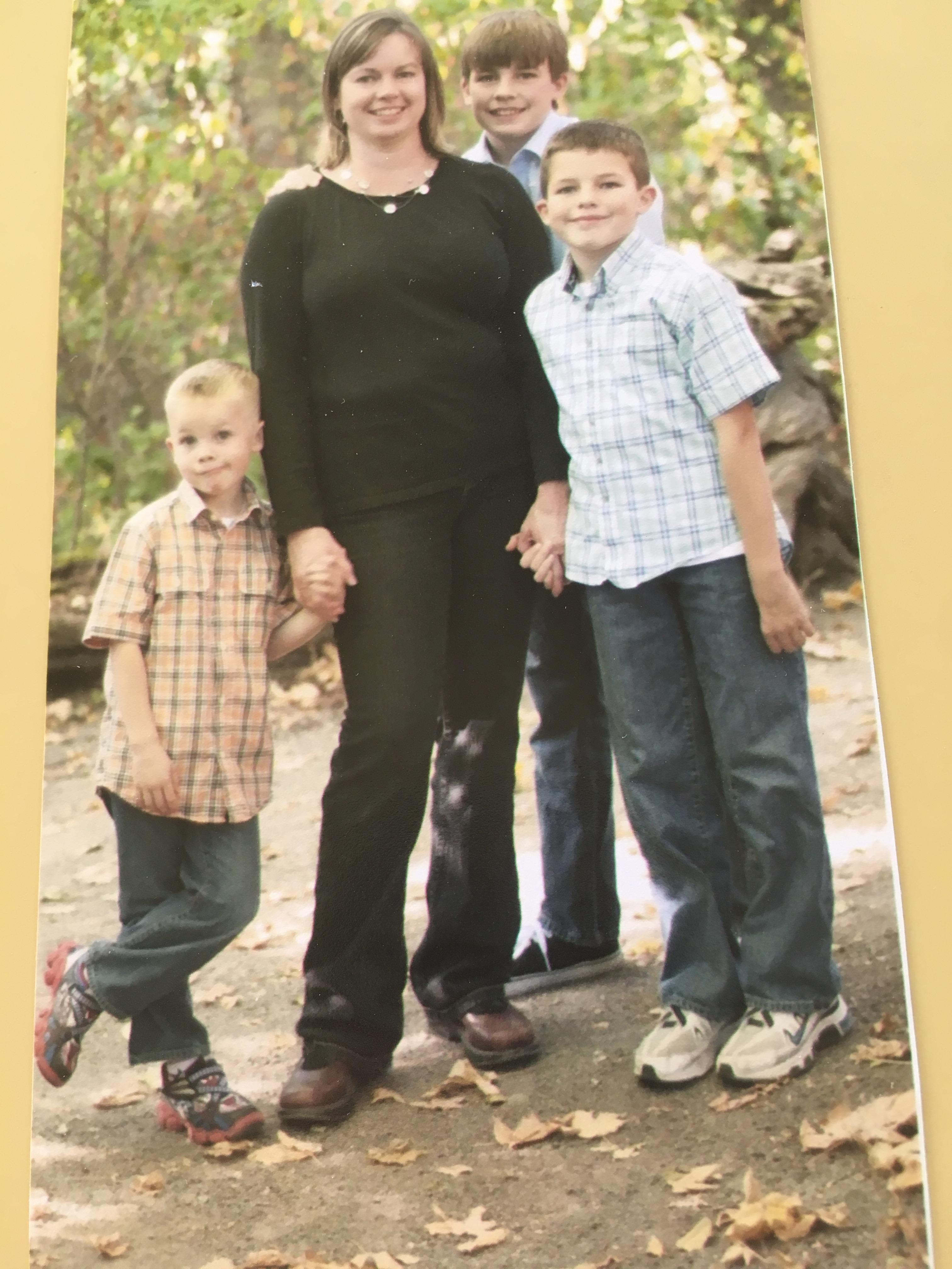 From Kay: Susie and her boys