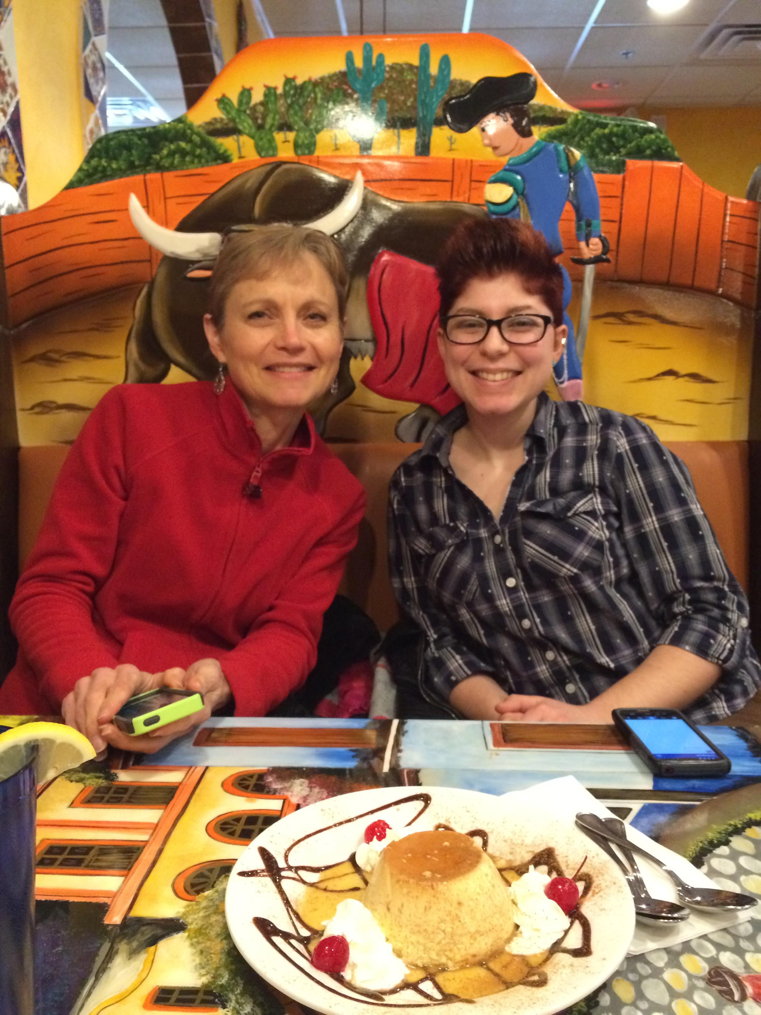 Barbara and Rachel  at El Pot…