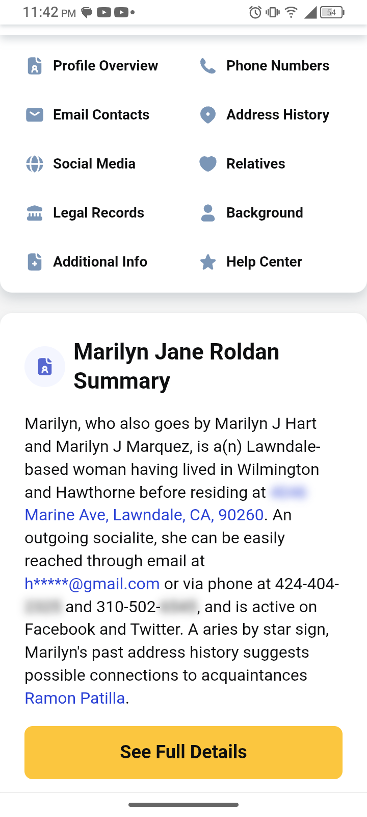 Addresses