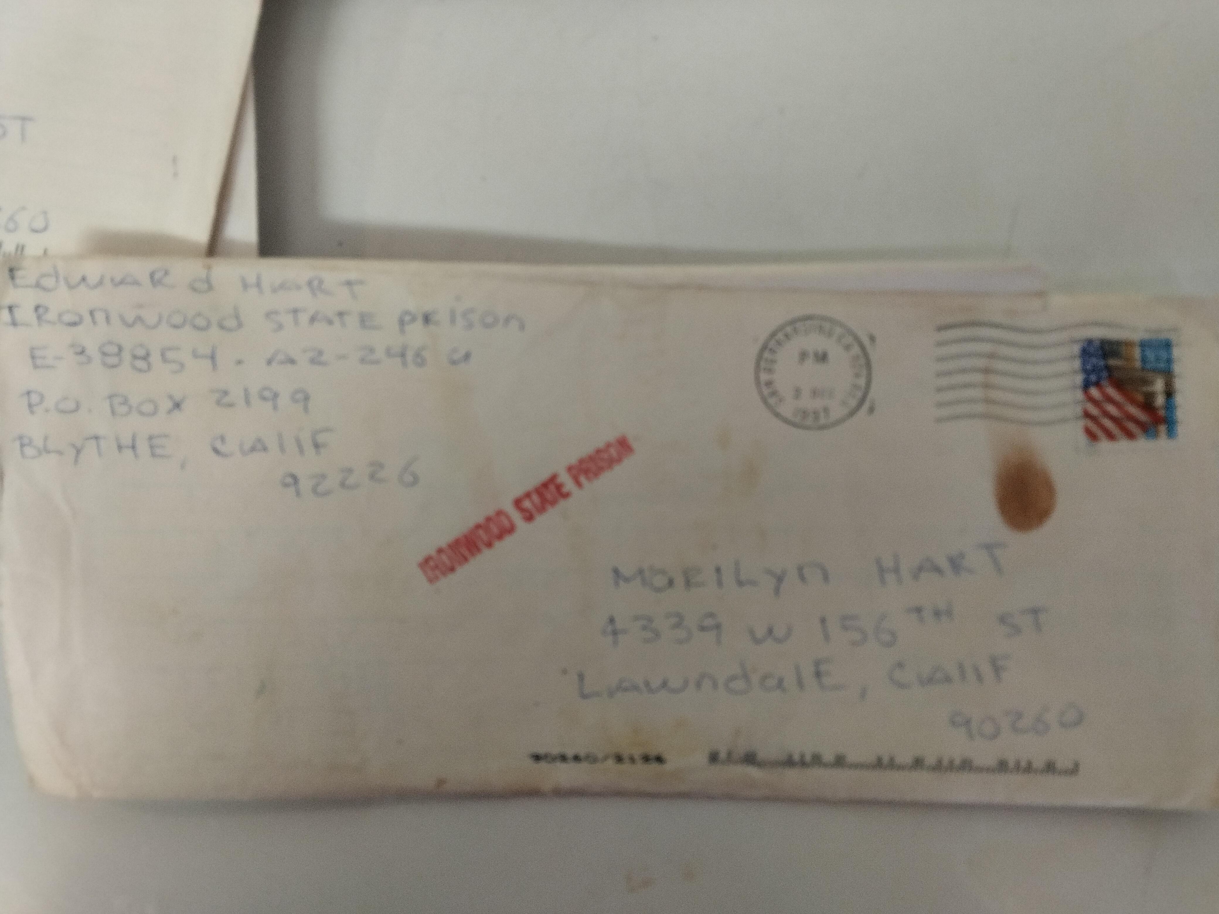 Prison Letter