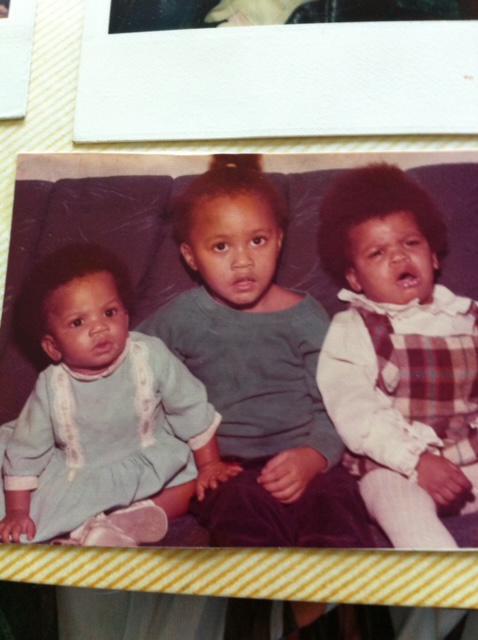 Family throwback childhood me…