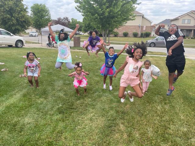 Grandkids at Grandads House -…