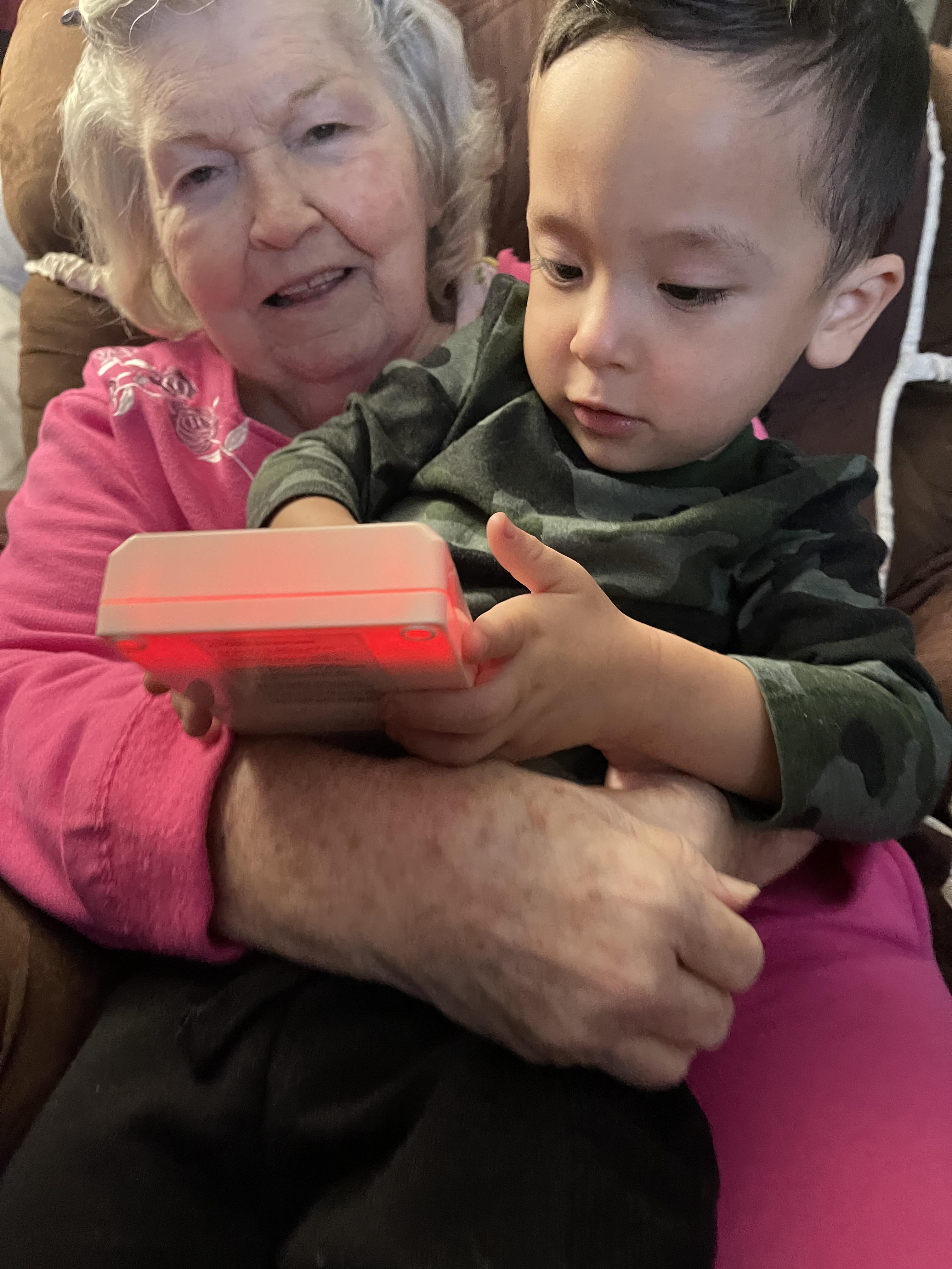 Mawmaw spending rocking chair…