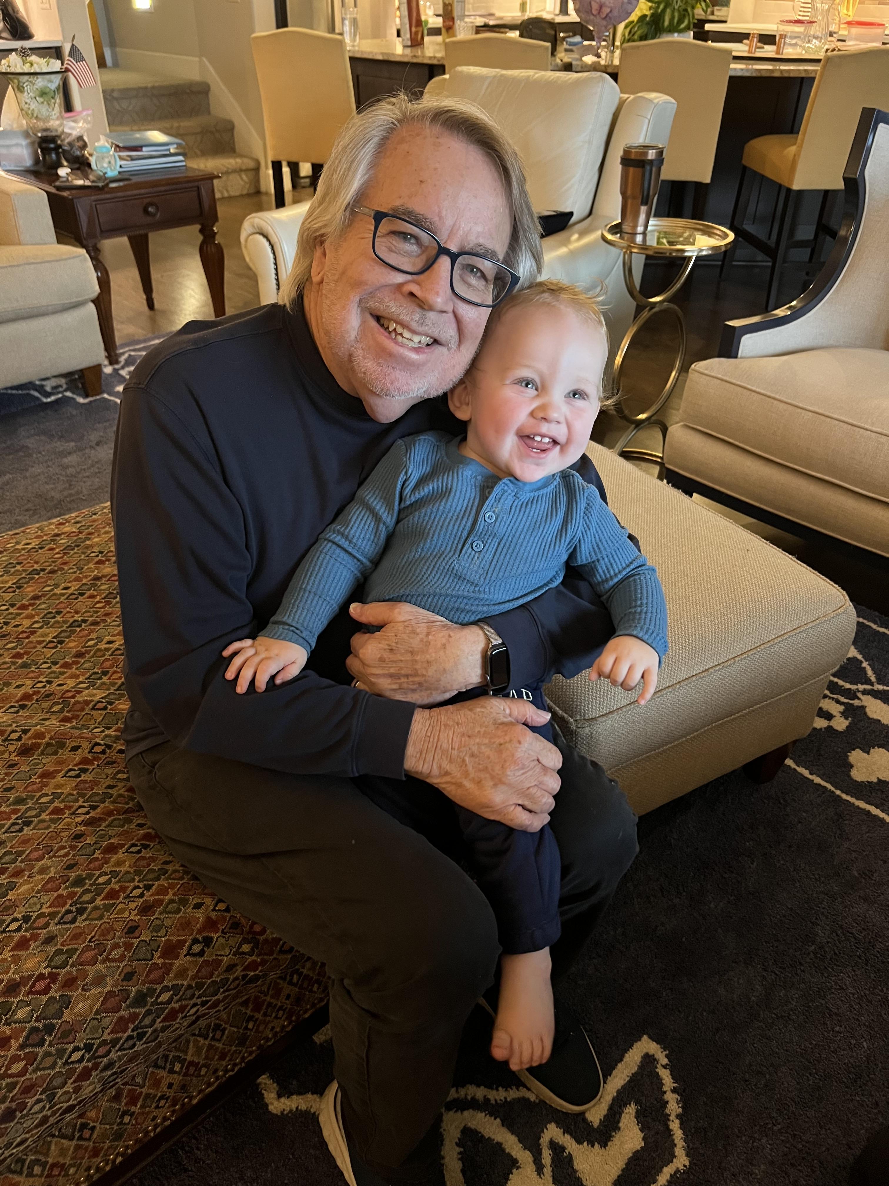 Beckham and his Paw Paw