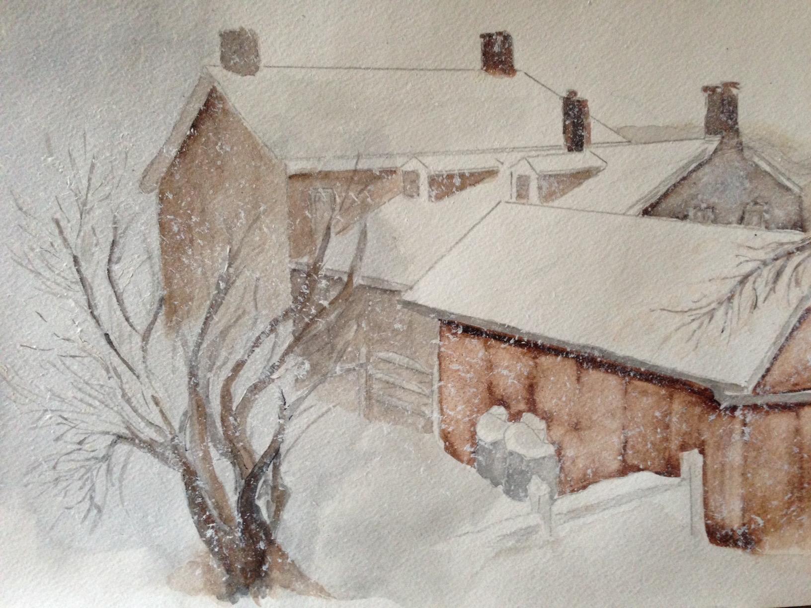 Kathy did this watercolor wit…
