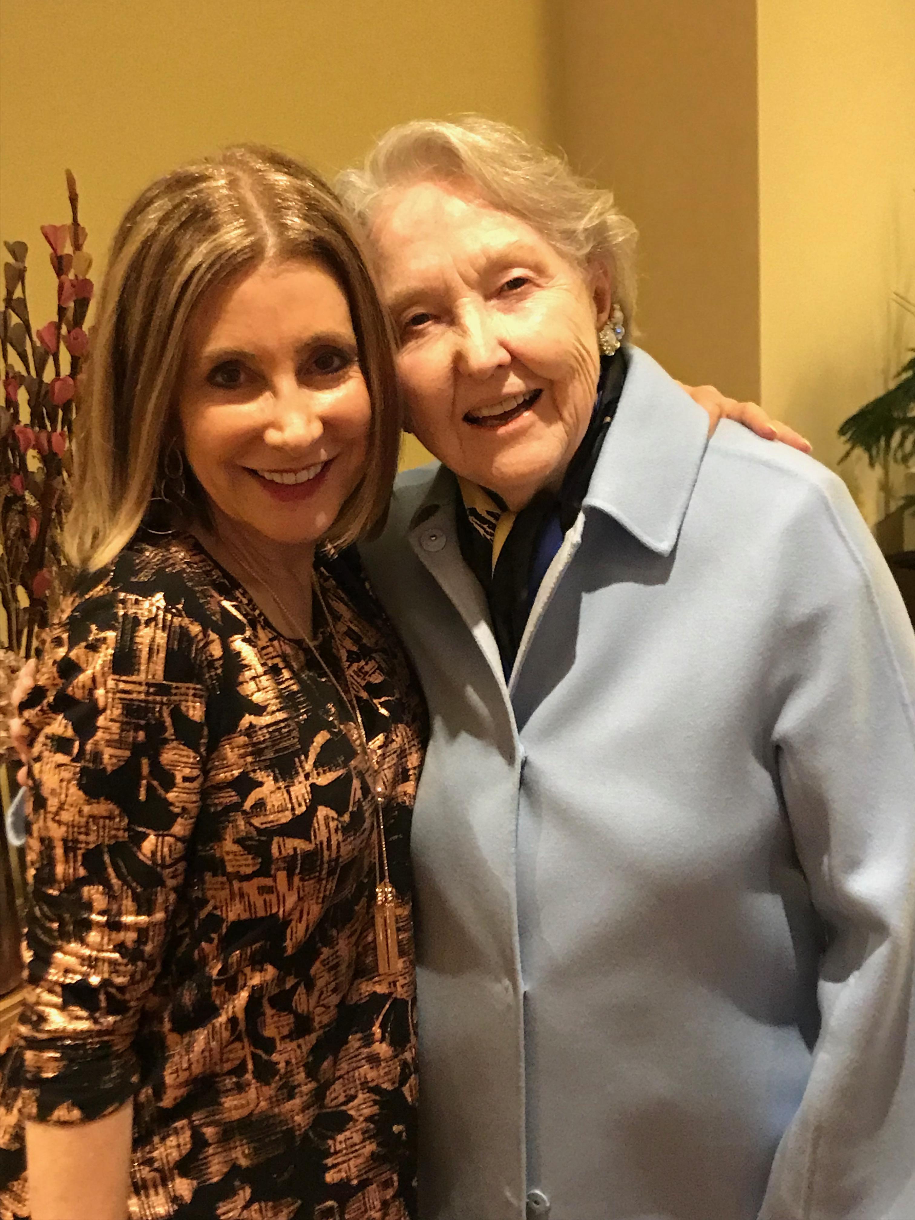 On her 83rd birthday with her…