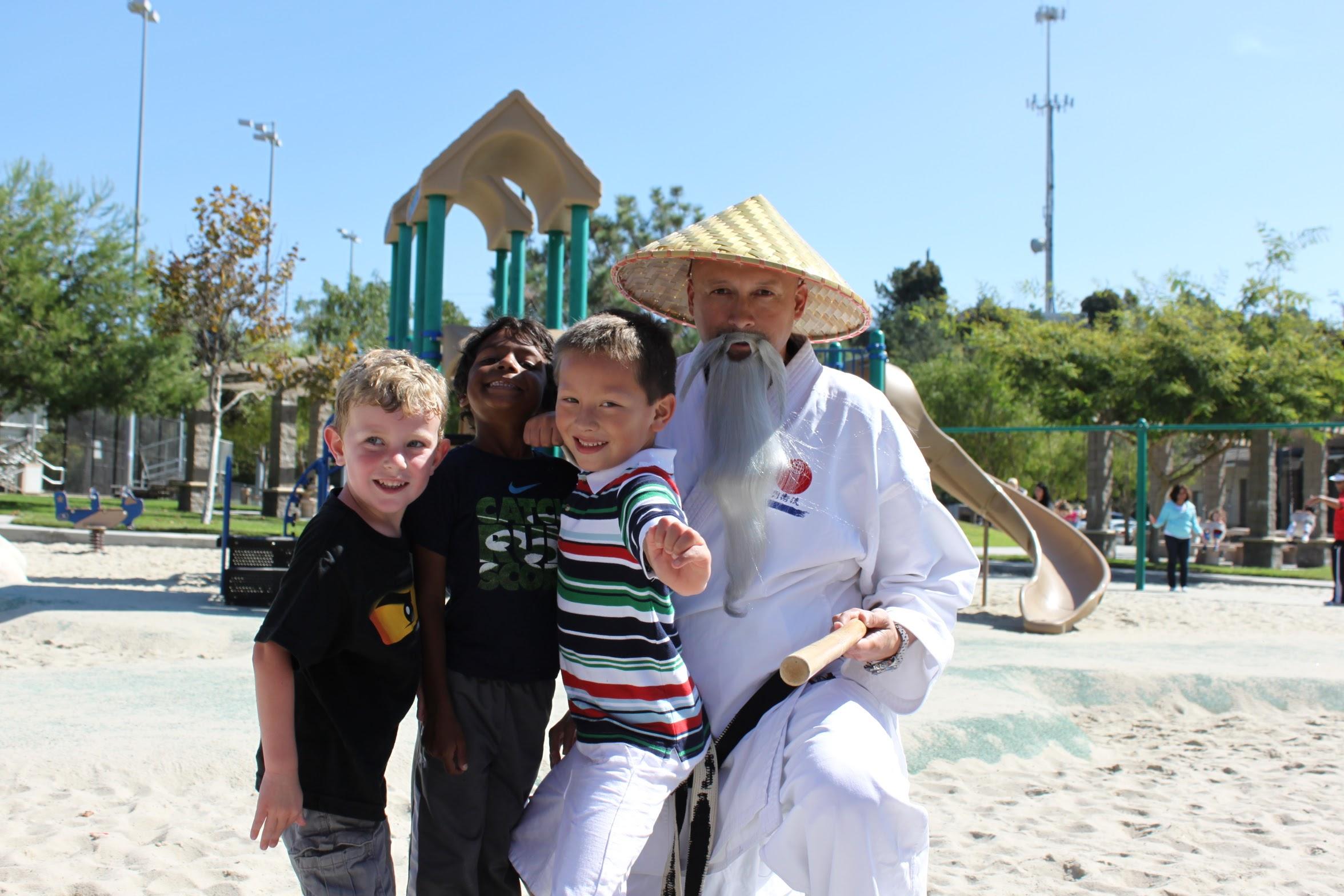 Sensei Wu at Alex's 5th birth…