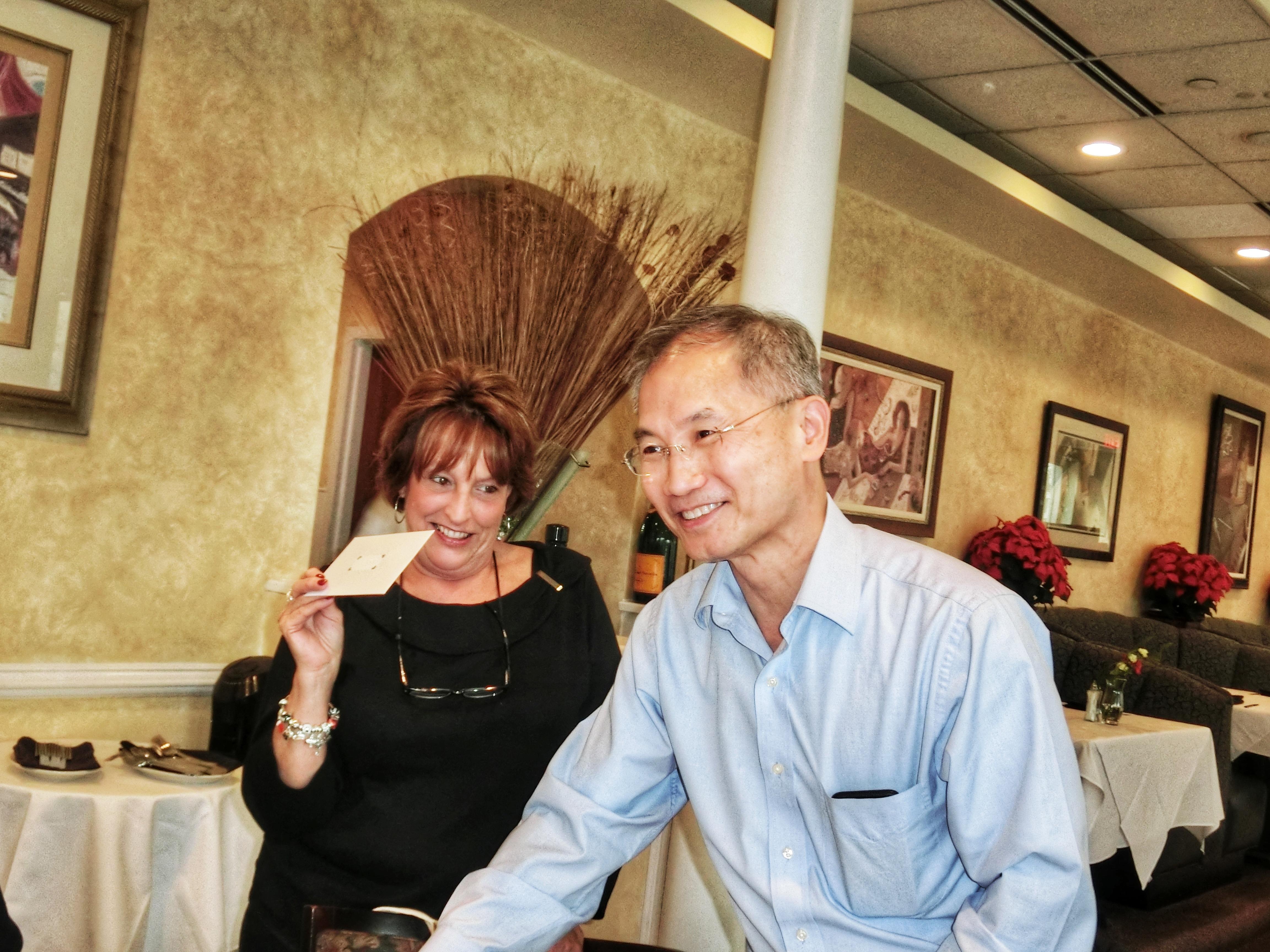 Tom and Linda at Prometic Chr…