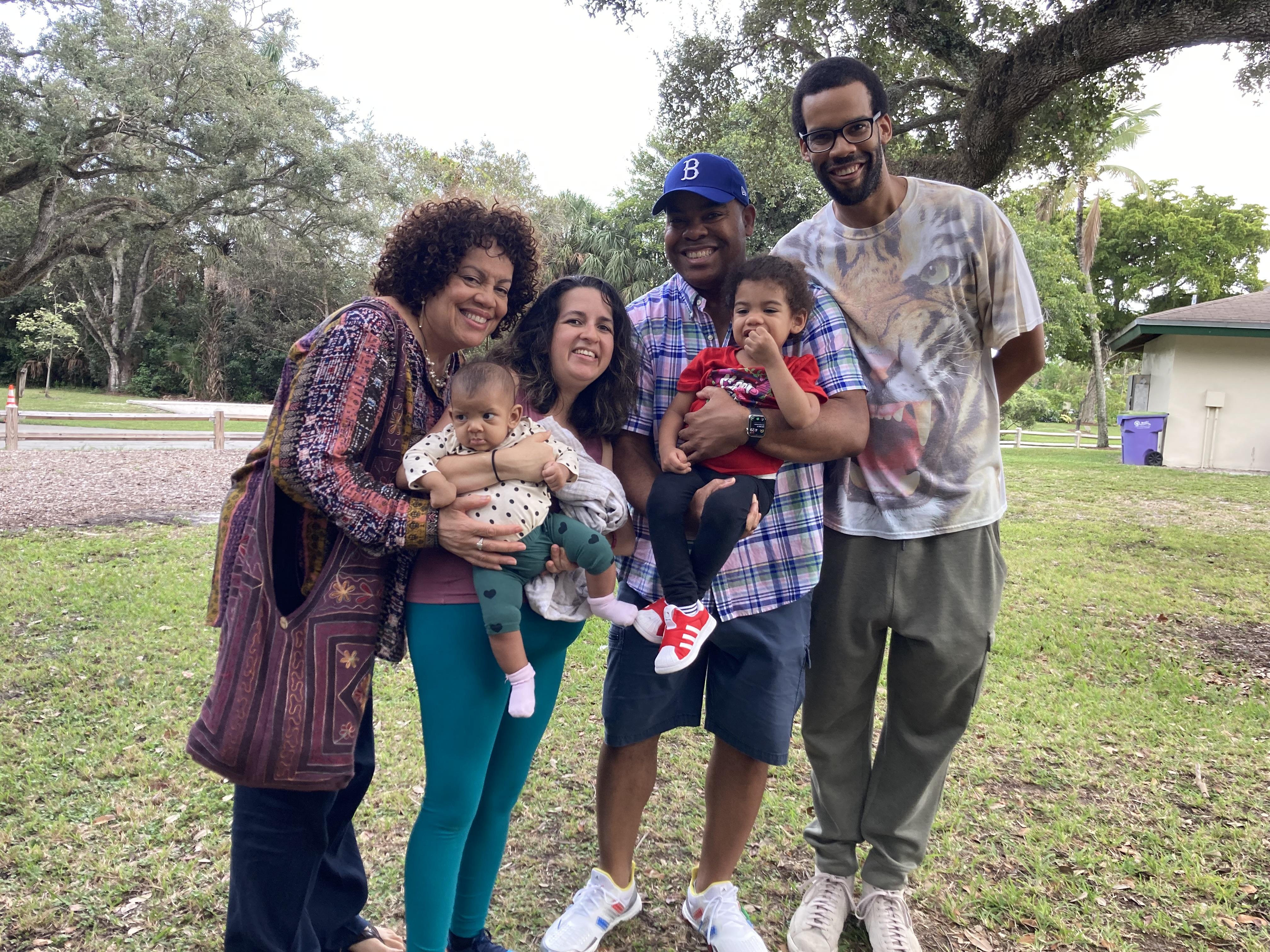 A reunion at the park