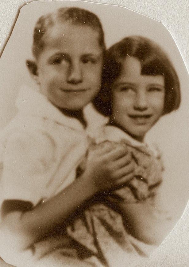 The two of us in a photograph…