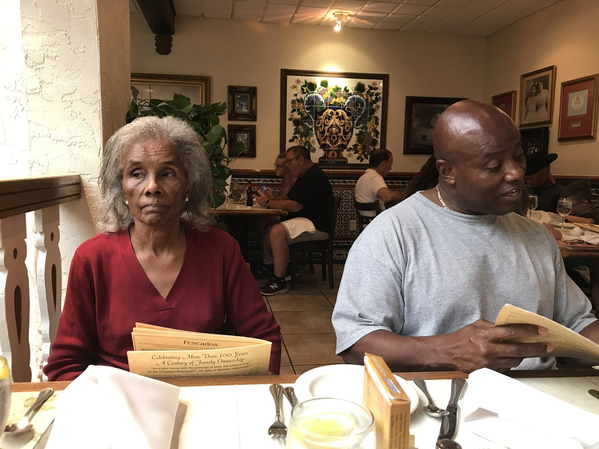 At the Columbia Restaurant wi…