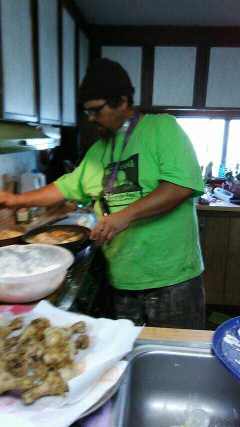Doing what daddy does best fr…