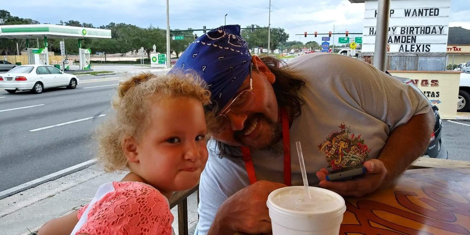 Pops & his granddaughter …