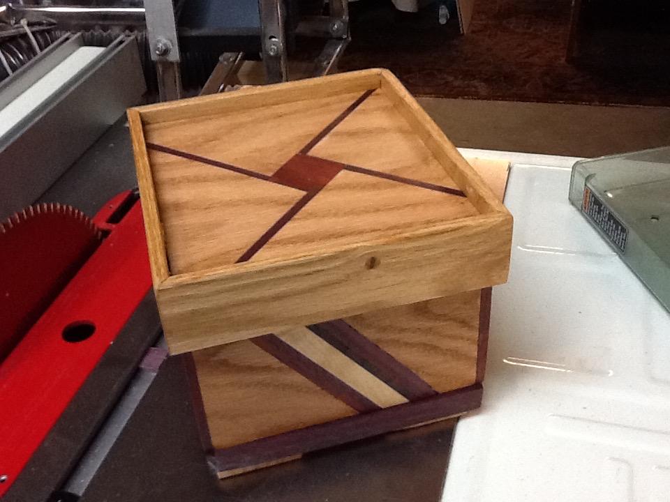 John was happy in his worksho…