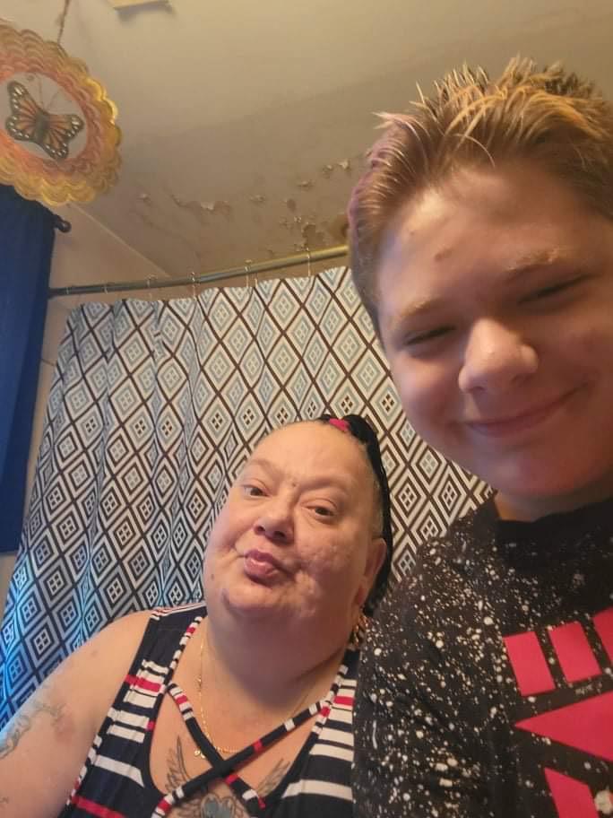 Photos of Tina and her son me…