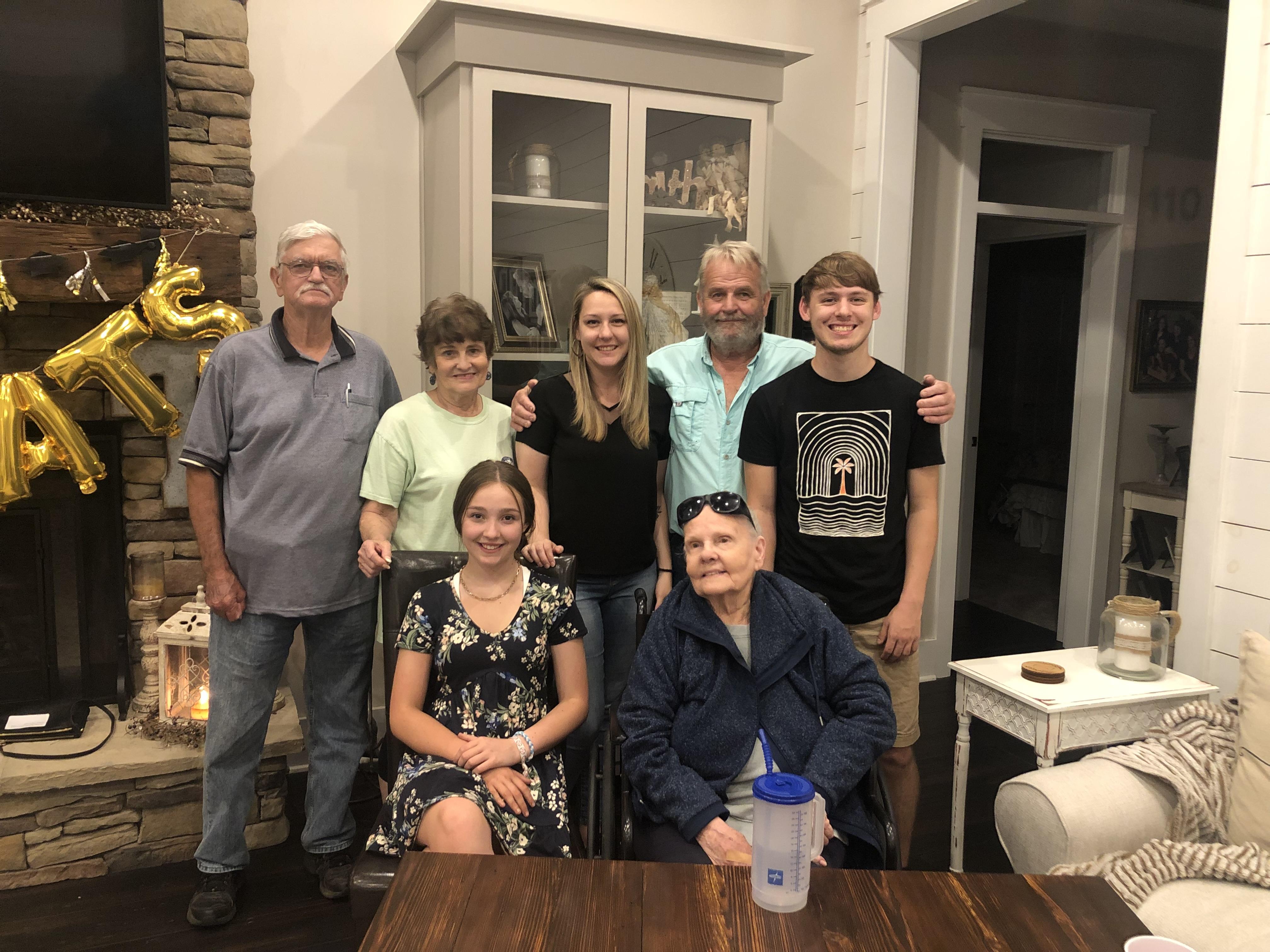 Aunt Barbara at Keith’s gradu…