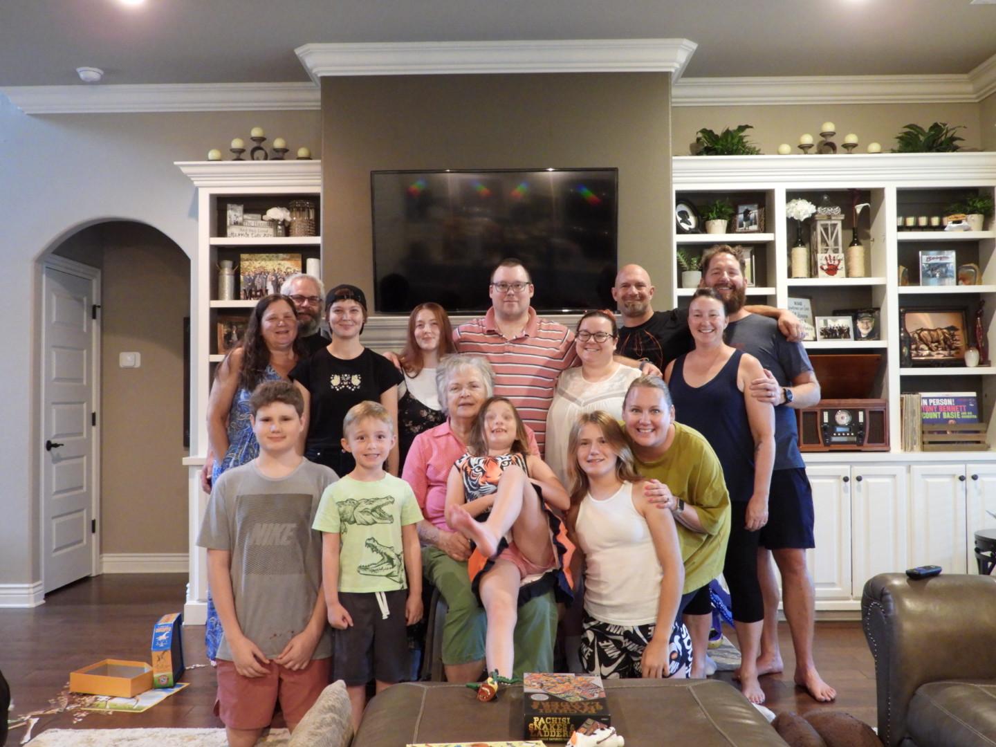 Matthew’s house family photo