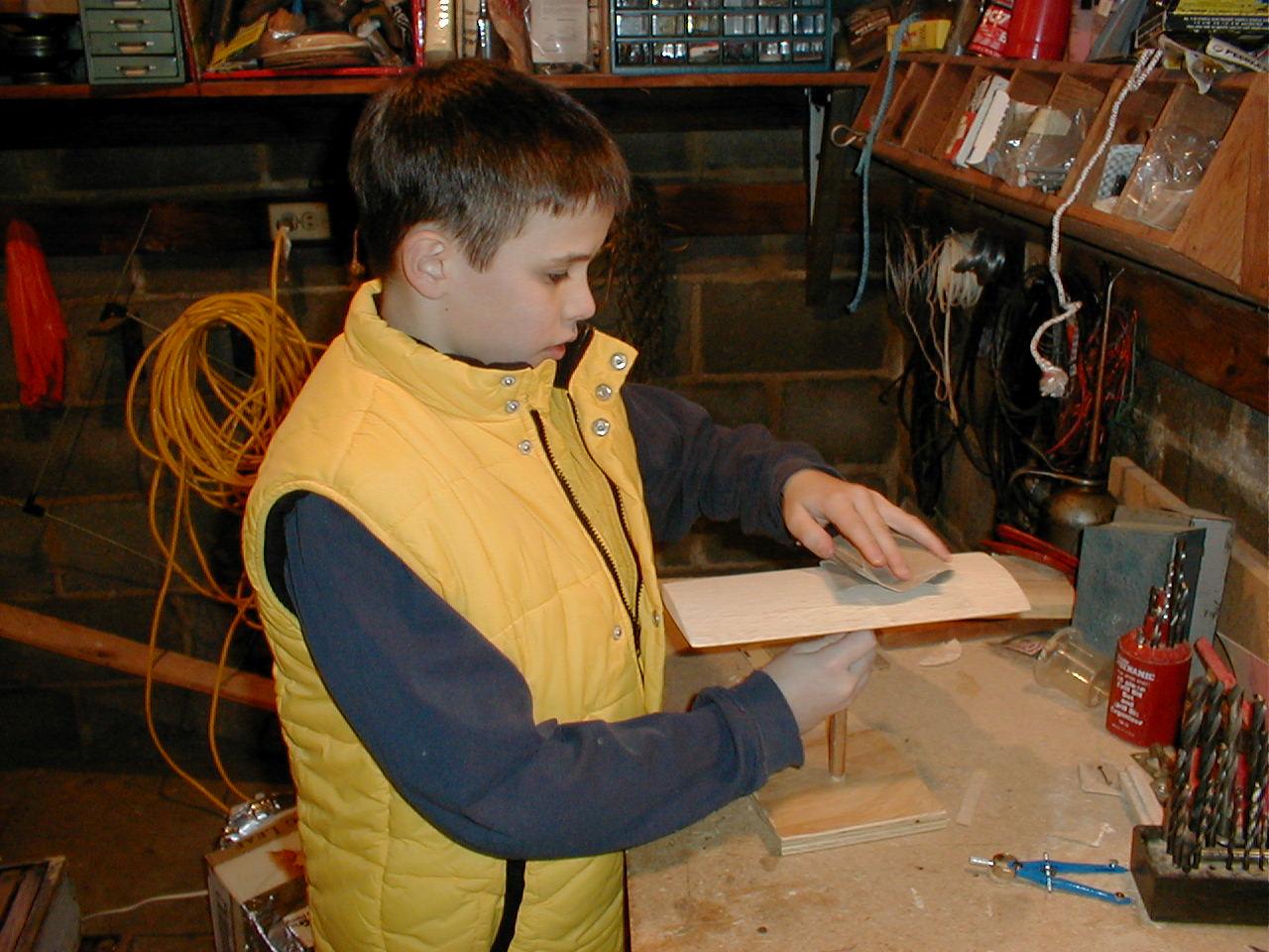 In the workshop