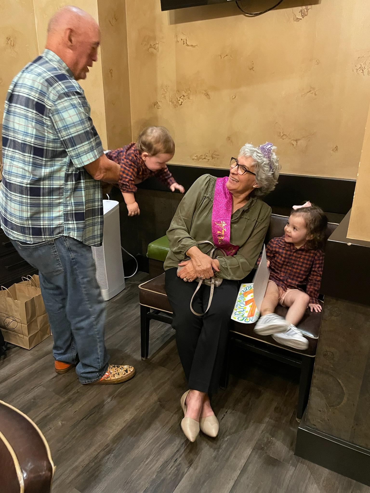Louella's 70th birthday party