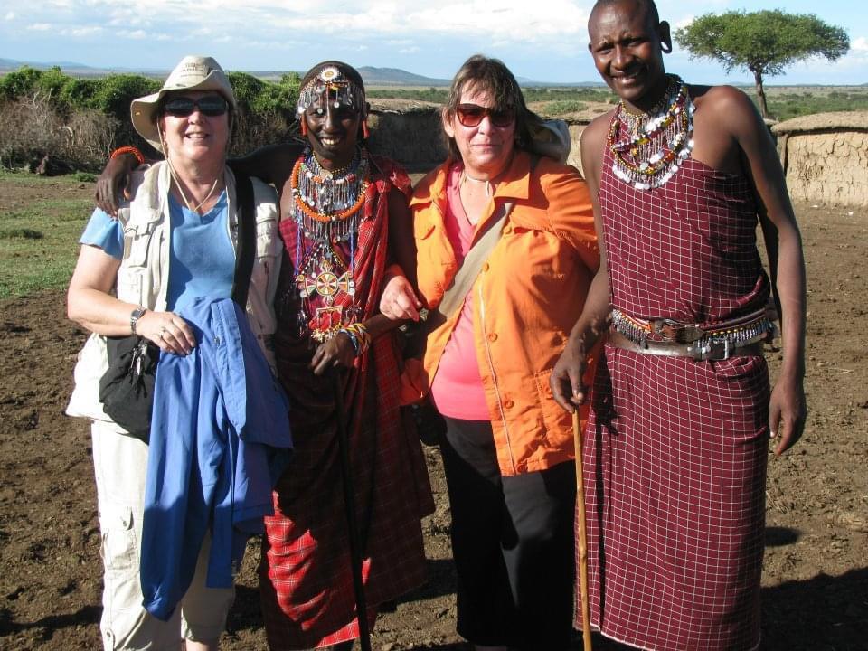 Doreen & Nancy on one of …