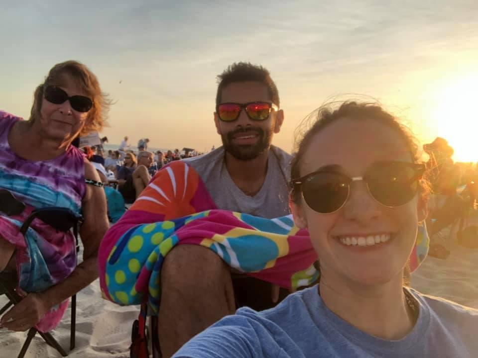 Weekend at the beach with Nan…