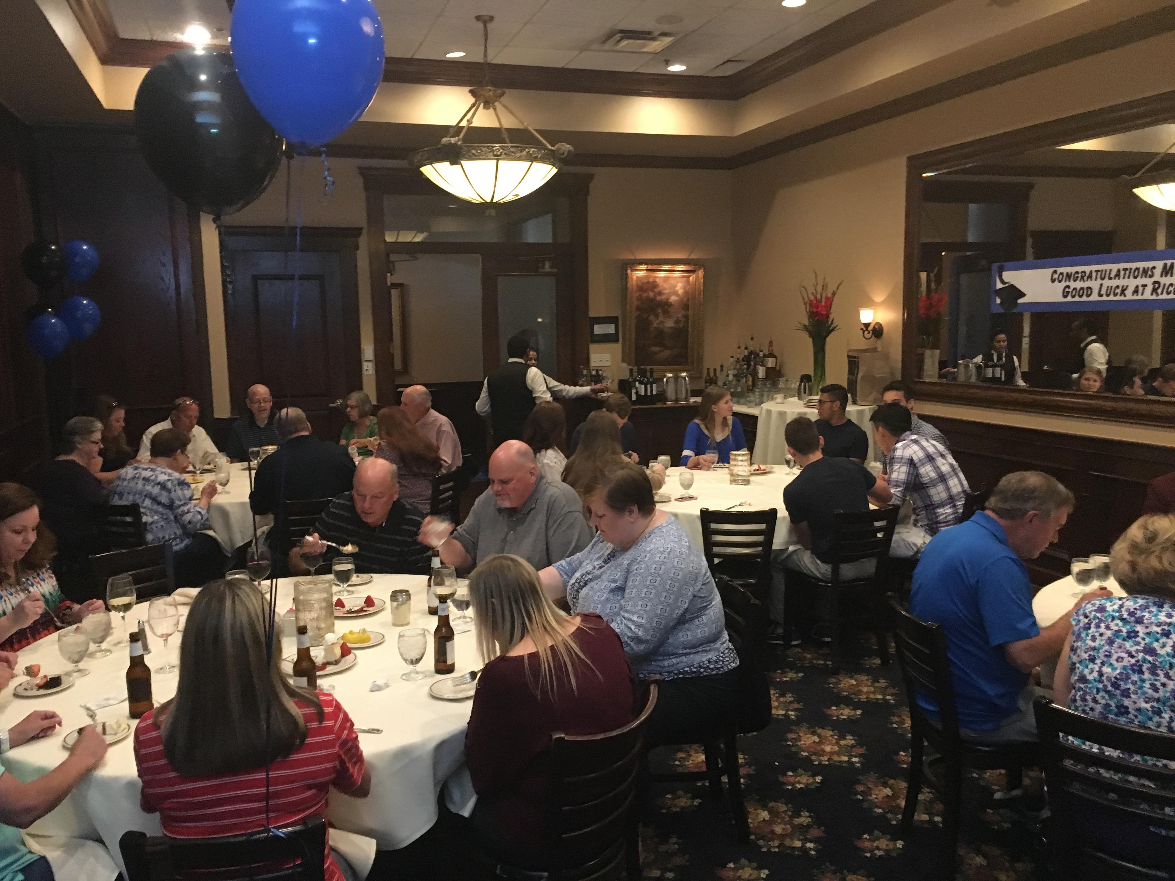 Celebrating a high school gra…