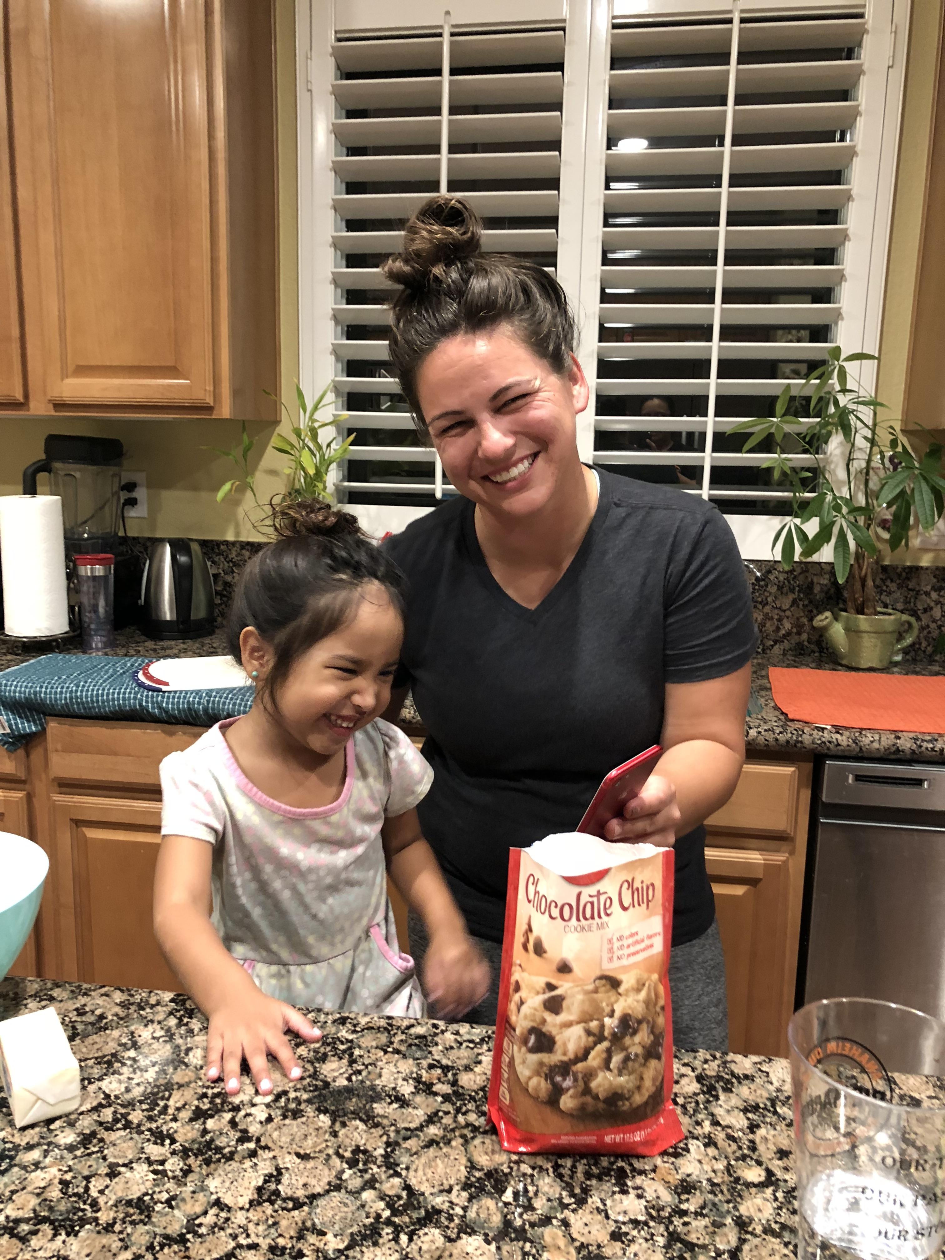 Making cookies!