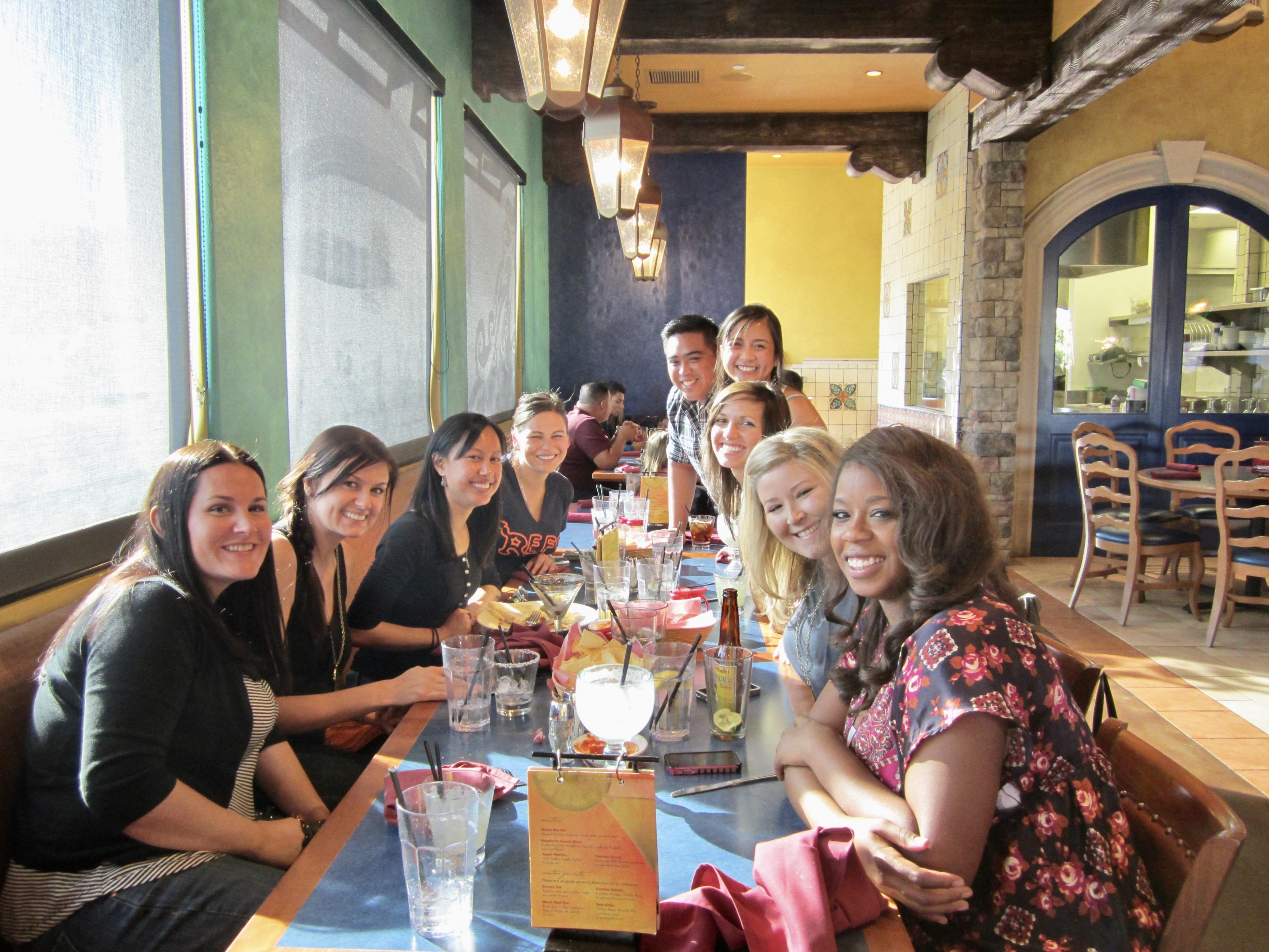 Mini high school reunion
