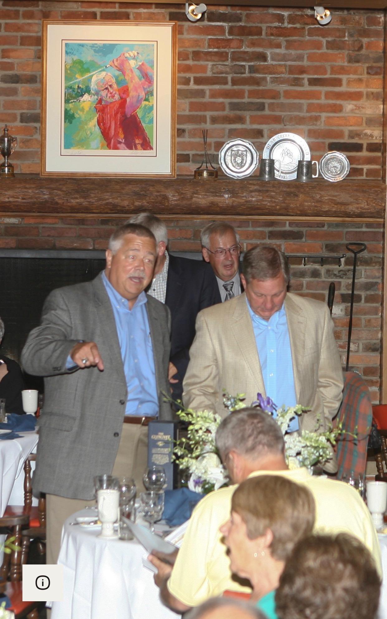 Bob “roasting” me at my 65th …