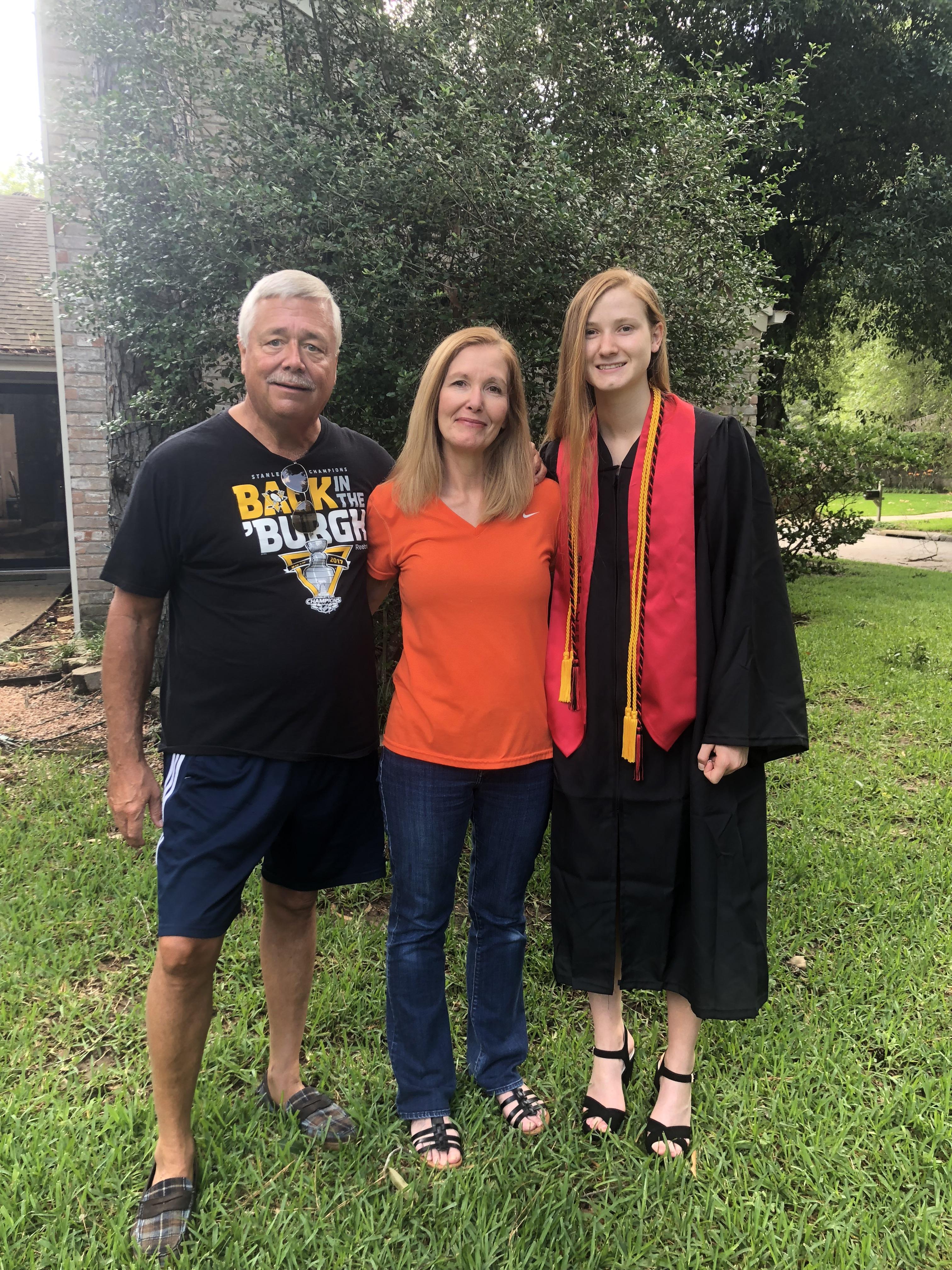 Lea's High school graduation