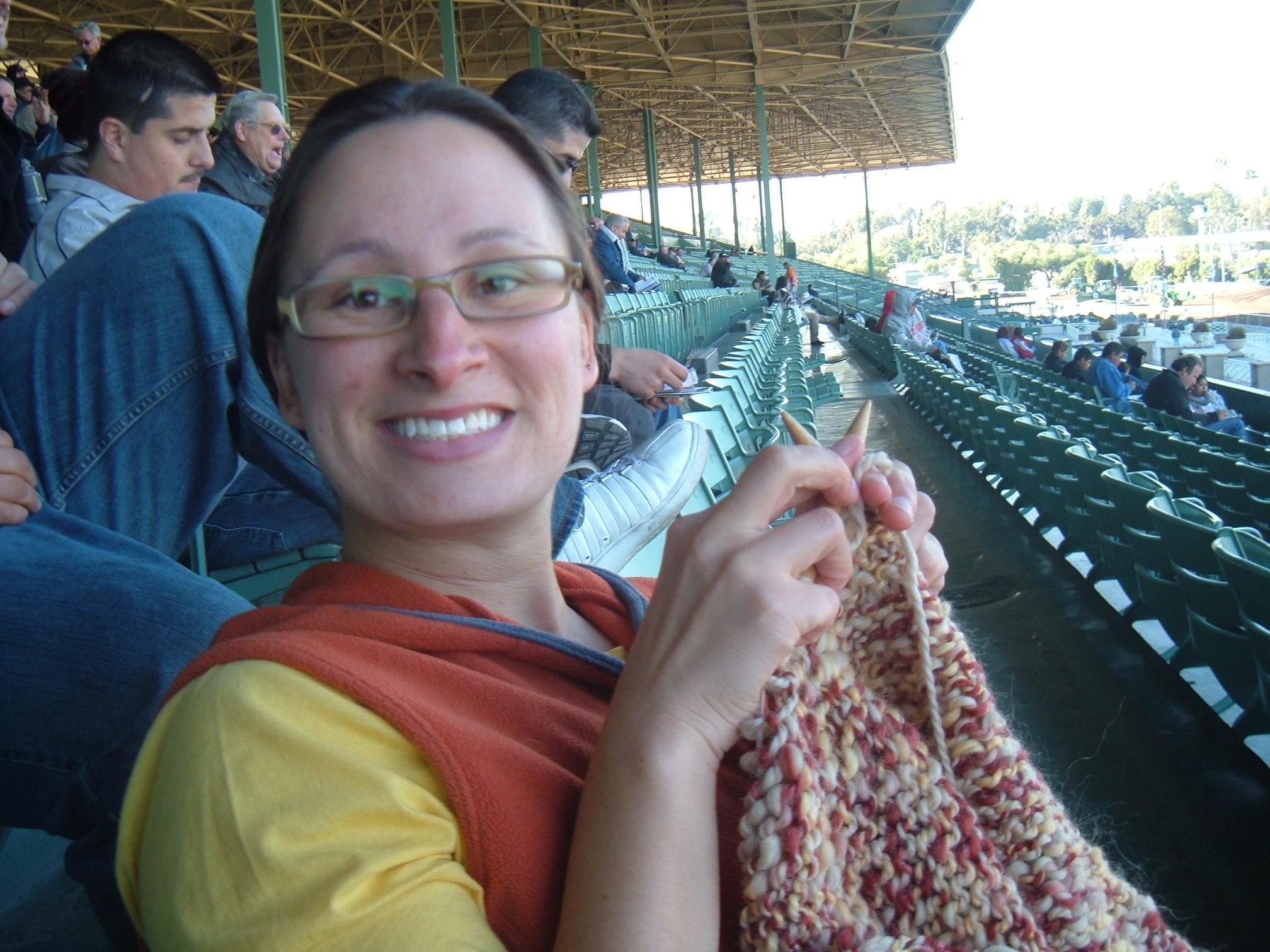 Knitting and betting on the p…