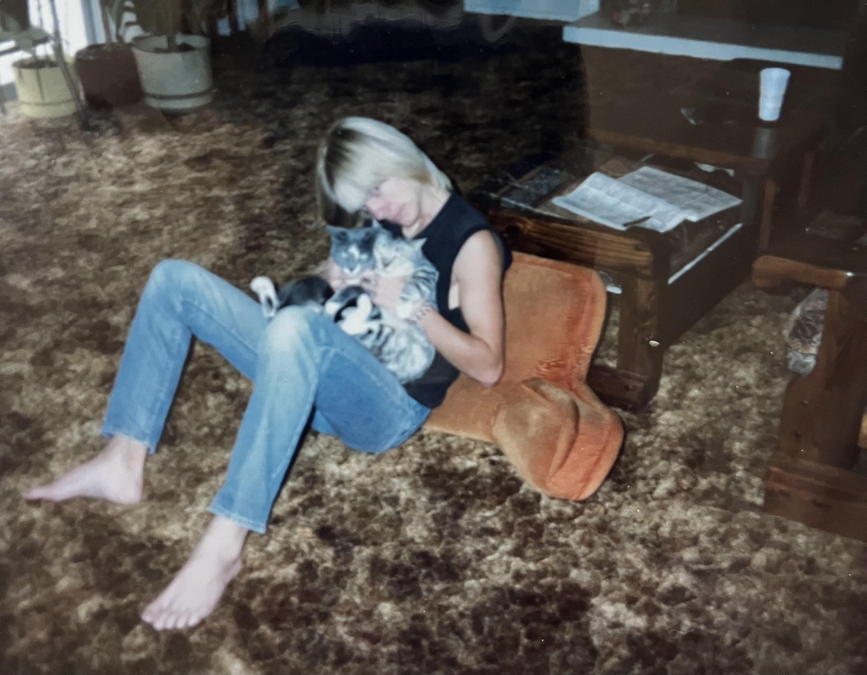 Joel and cats