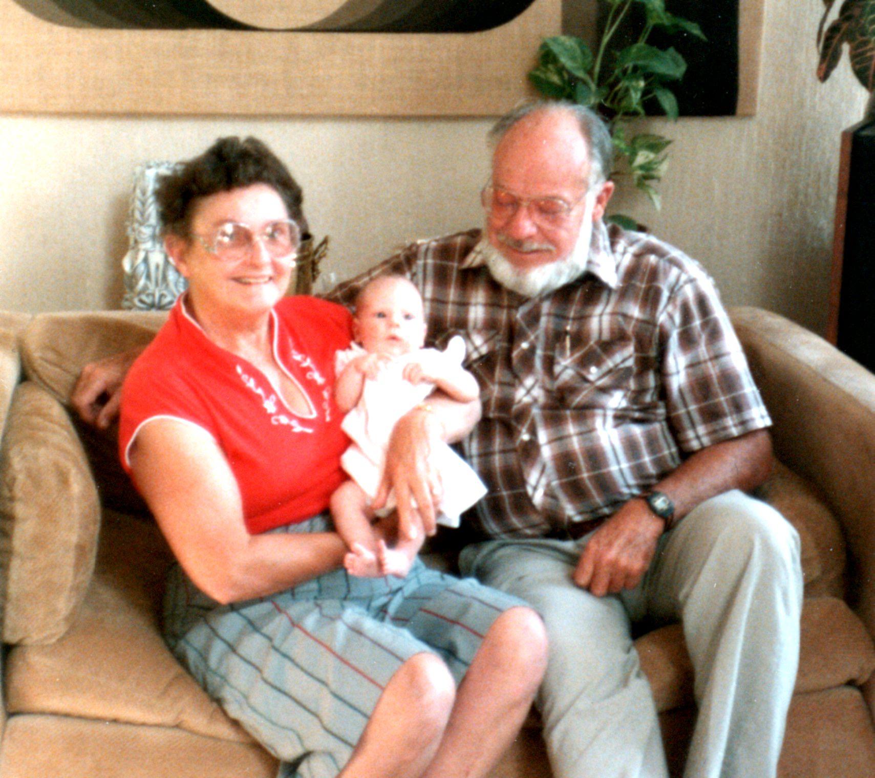 Betty & Chauncey holding …