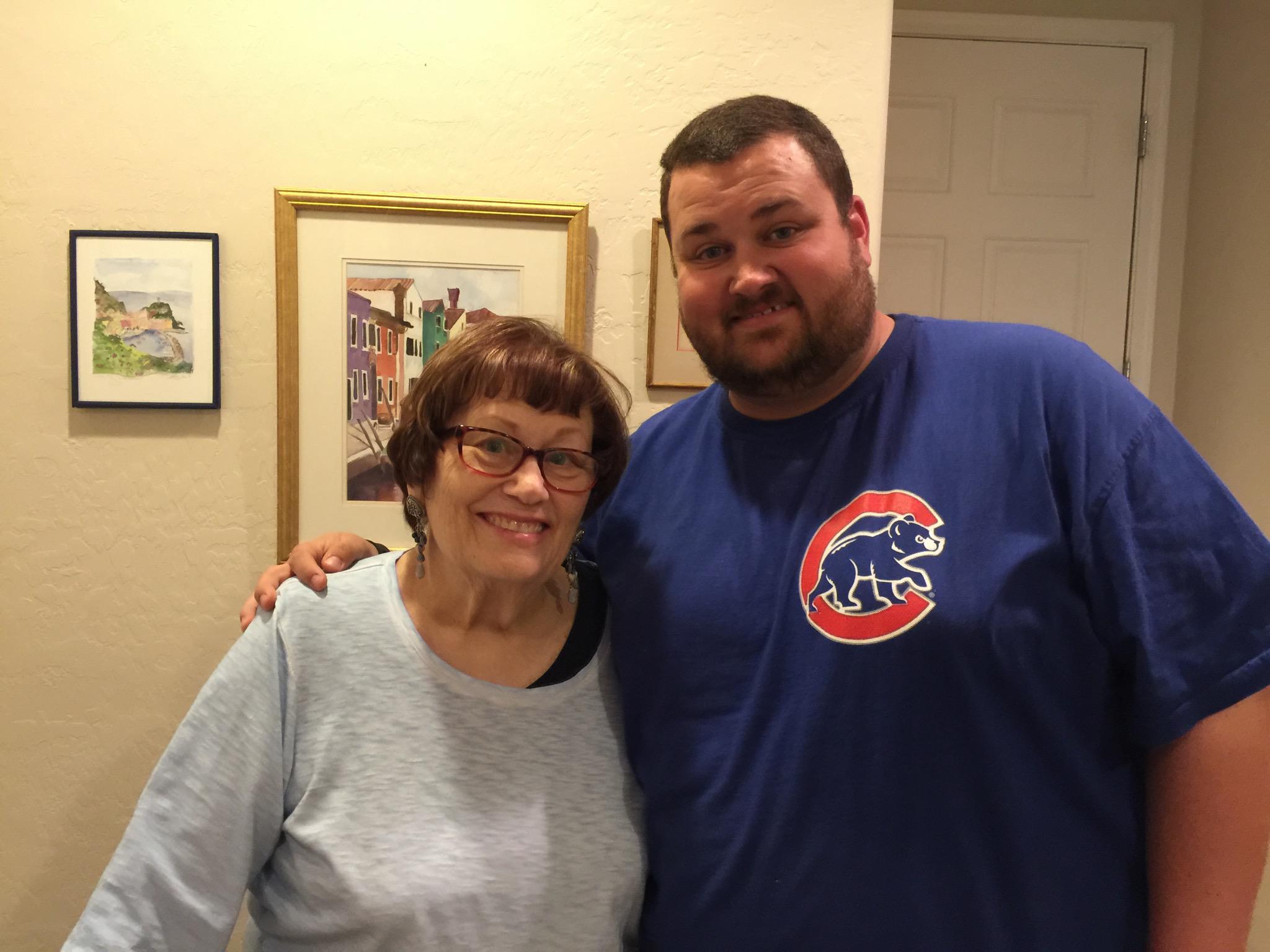 Mom and her baby, Greg