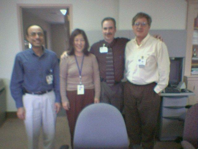 Shawkat, Nancy, Ted, Steve