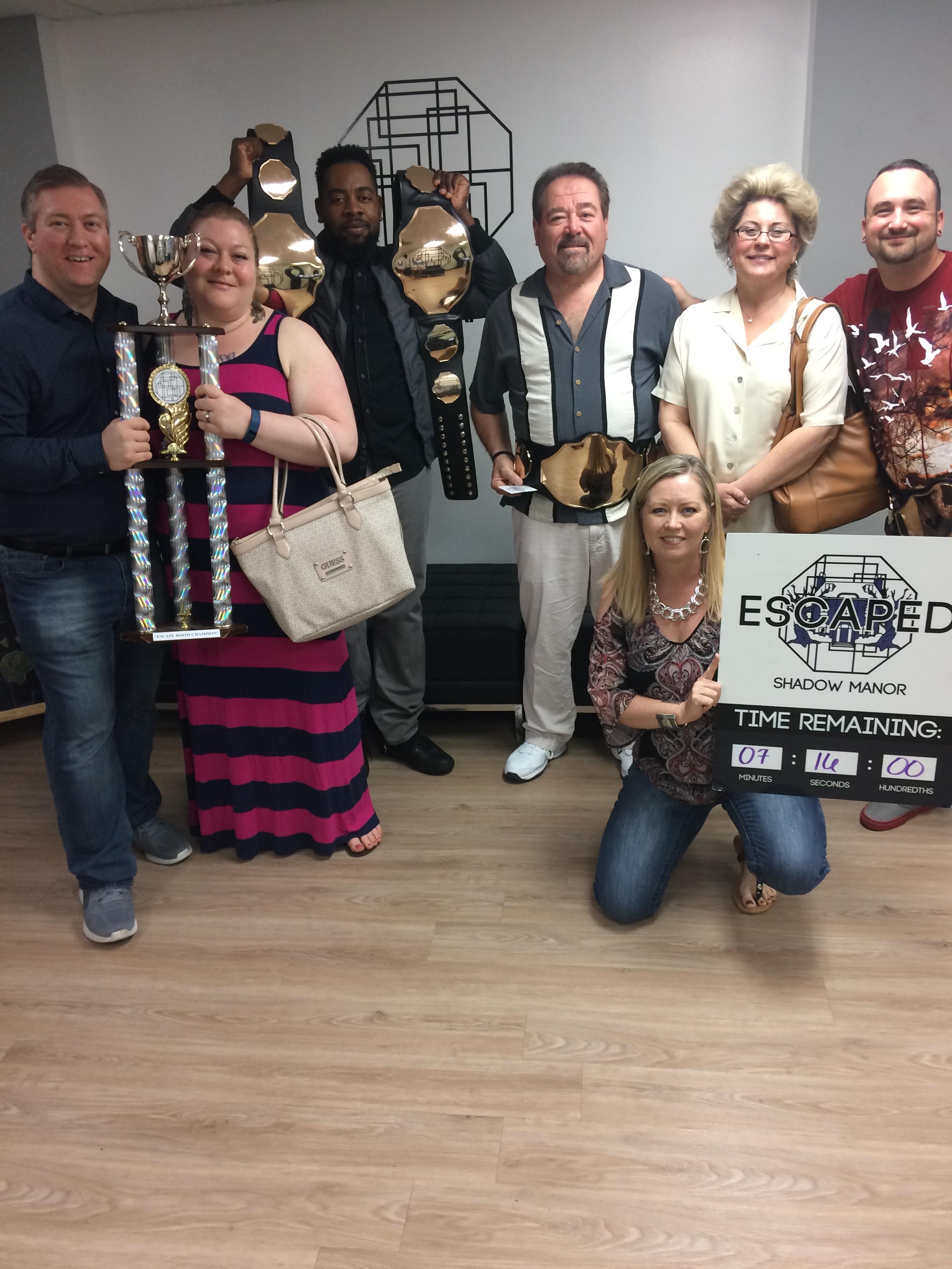 When we escaped the room 💙