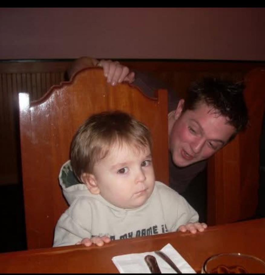 Brandon and Aidan at a birthd…