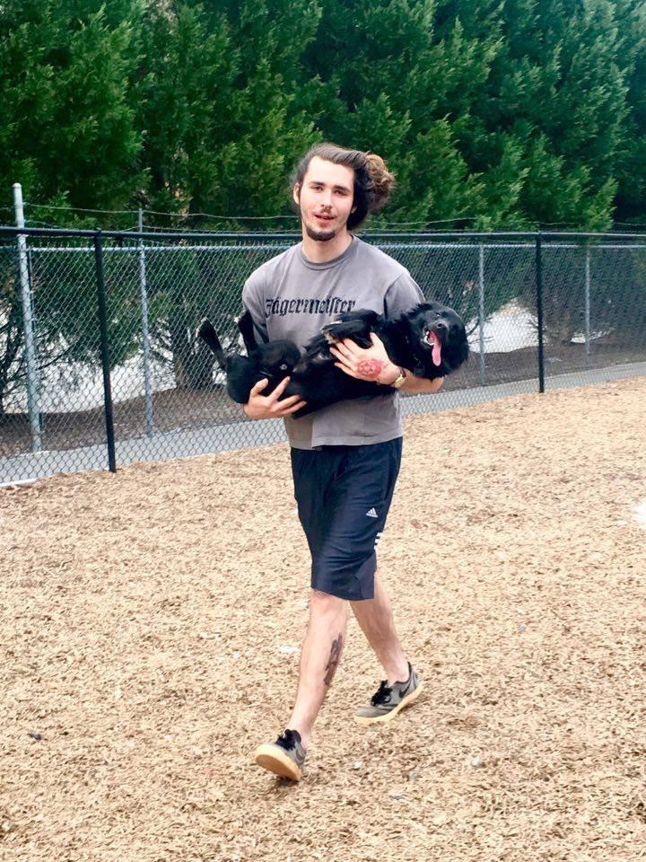 Bear looks extremely pleased …